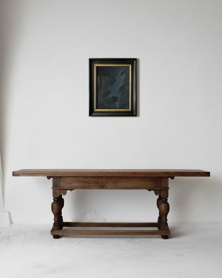 "Narragansett XV" Ink and Pigment on Raw Canvas