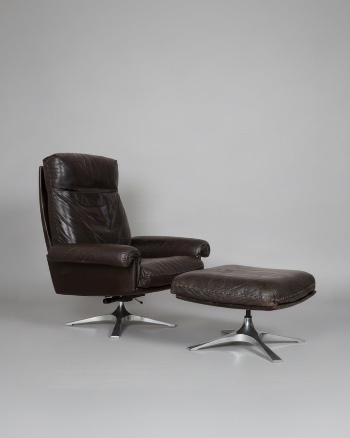 de Sede DS-31 Lounge Chair & Ottomane by Eilers Interieur | The Oblist
