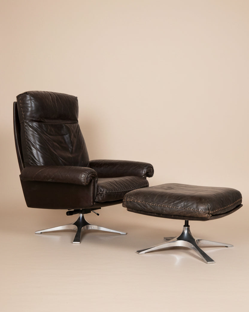 de Sede DS-31 Lounge Chair & Ottomane by Eilers Interieur | The Oblist