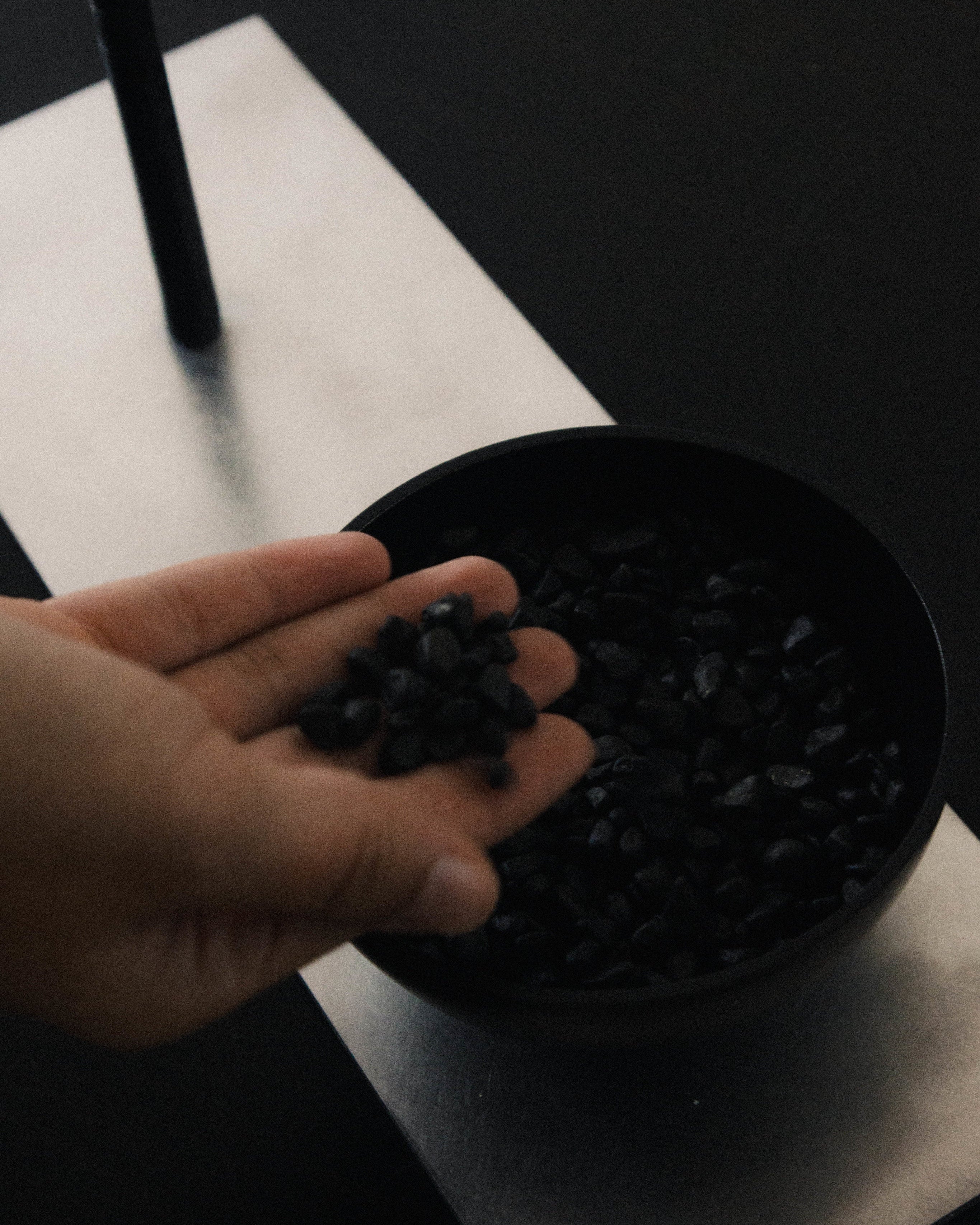 Le Plateau Ember - Bol en métal et Porte-bougie