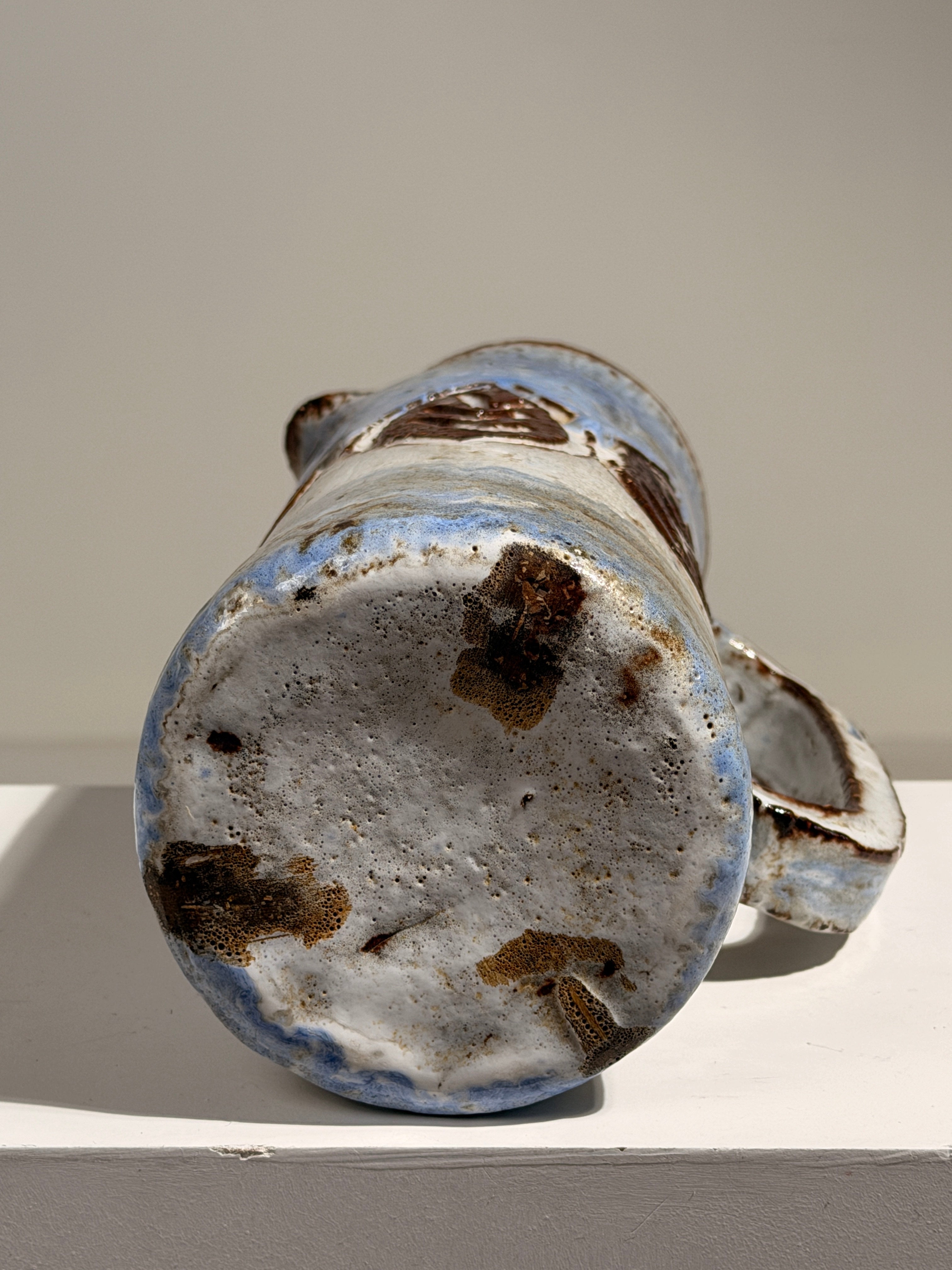 Ceramic pitcher by Albert Thiry, Vallauris, France, circa 1970 — alternate view