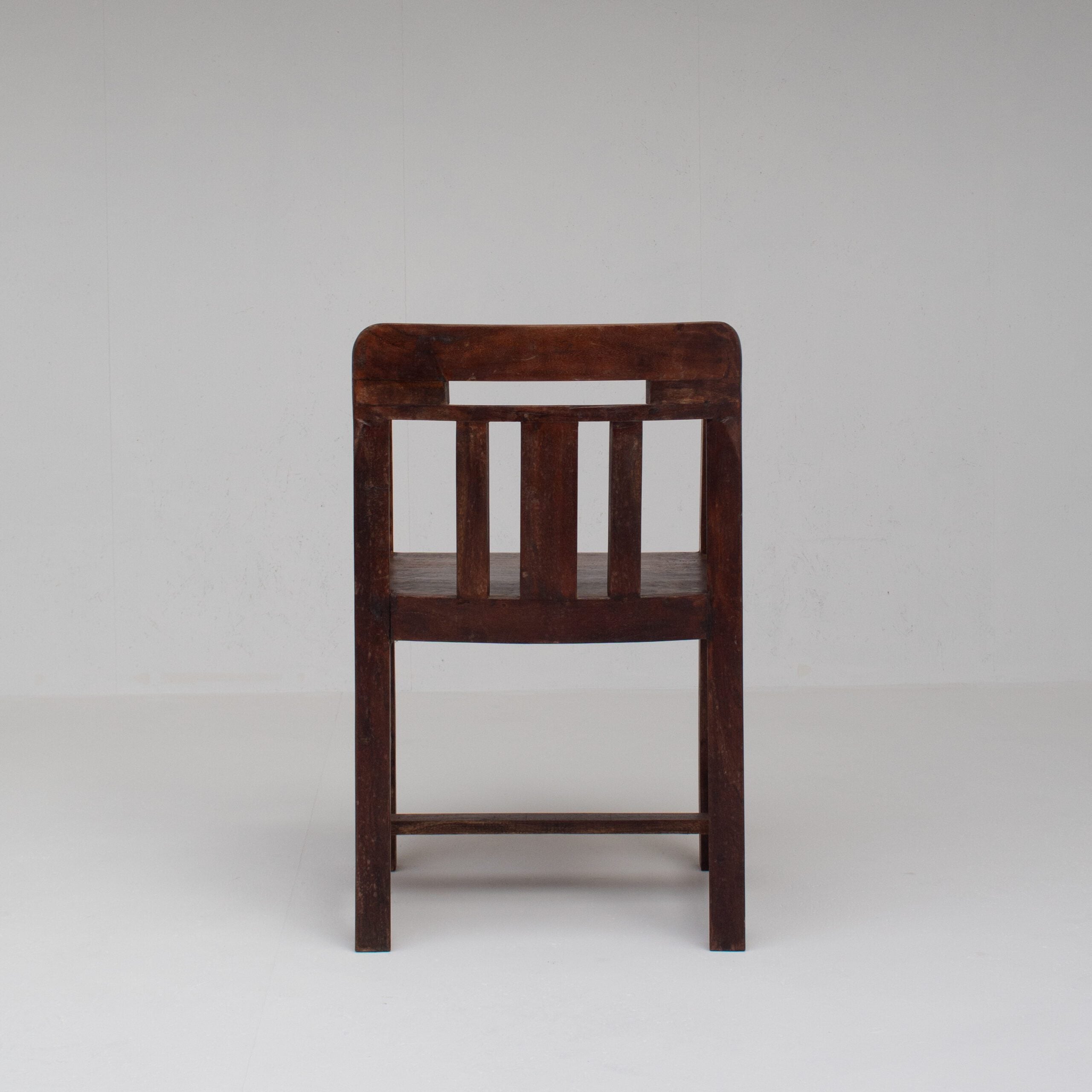 Pair of Art Deco Armchairs with Sculptural Frame — close-up