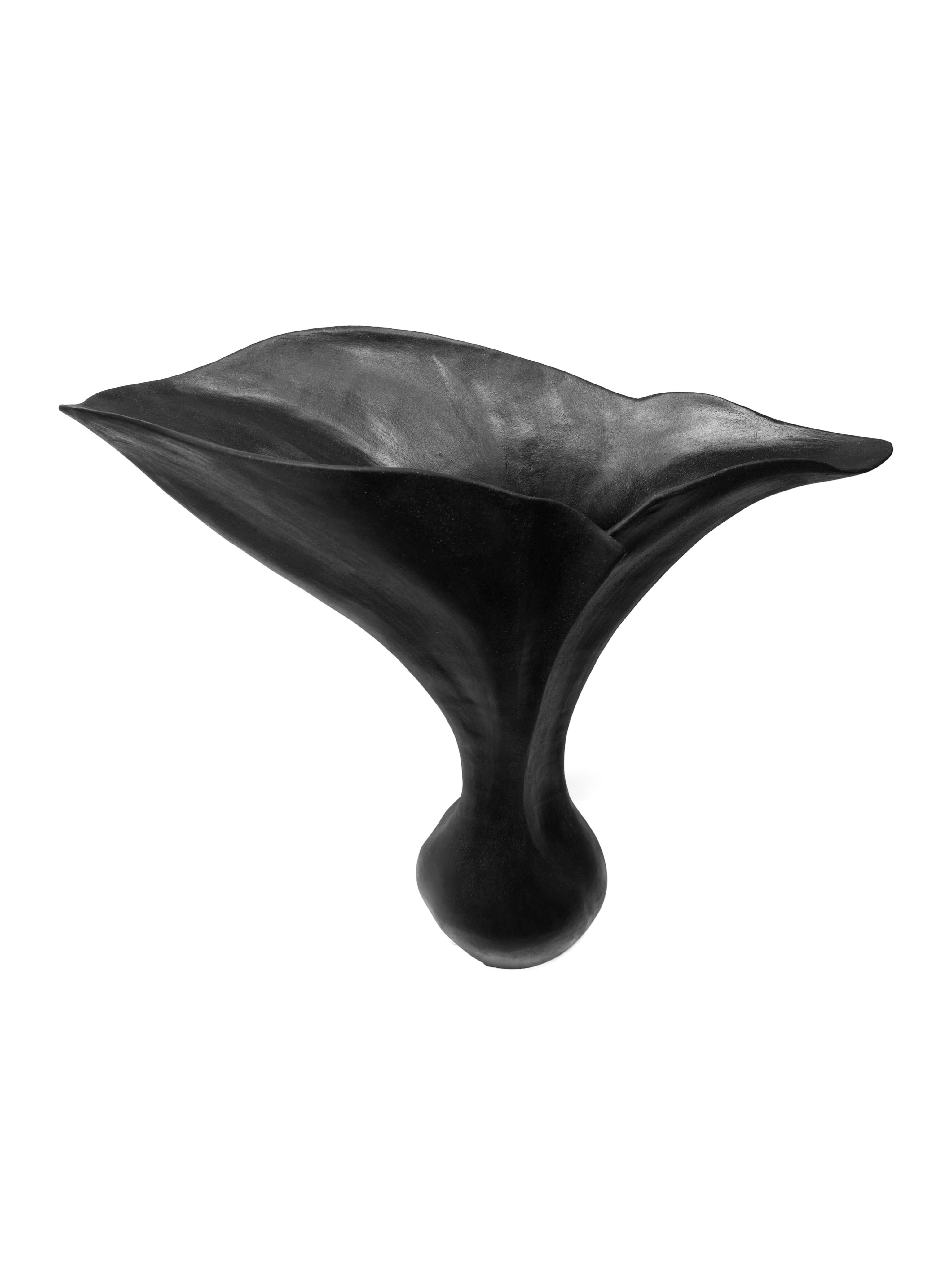 Contemporary Sculpture in Ceramic - MidNight Garden Collection - No. 120 — lifestyle setting