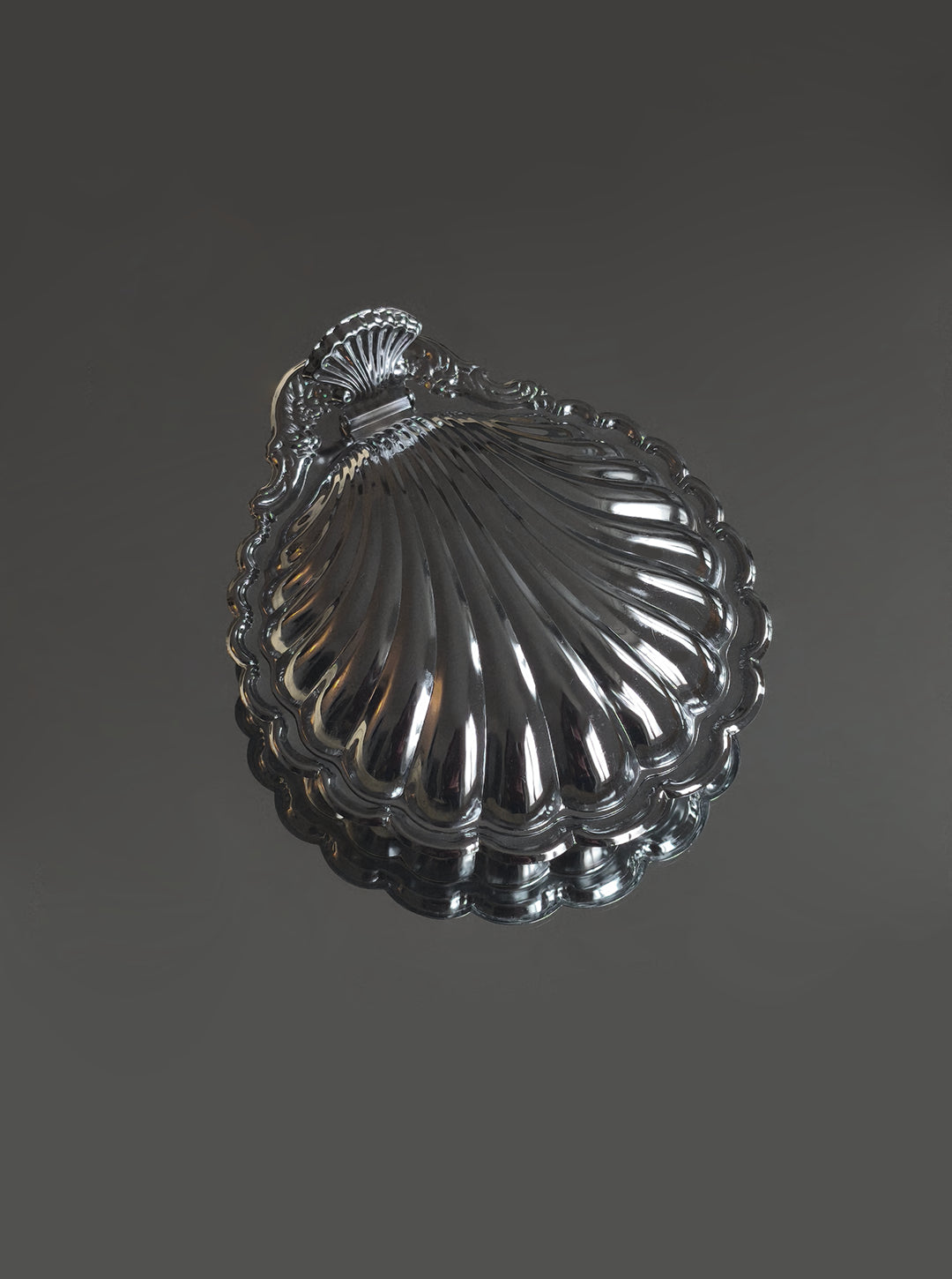 Large Shell Butter Dish by Les Objoies | The Oblist — handcrafted ceramic, glossy finish