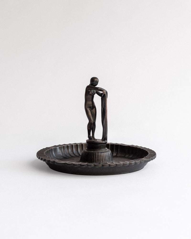 Art Deco Decorative Dish by Arvid Knöppel, Sweden, 1920s-30s by Spigel | The Oblist