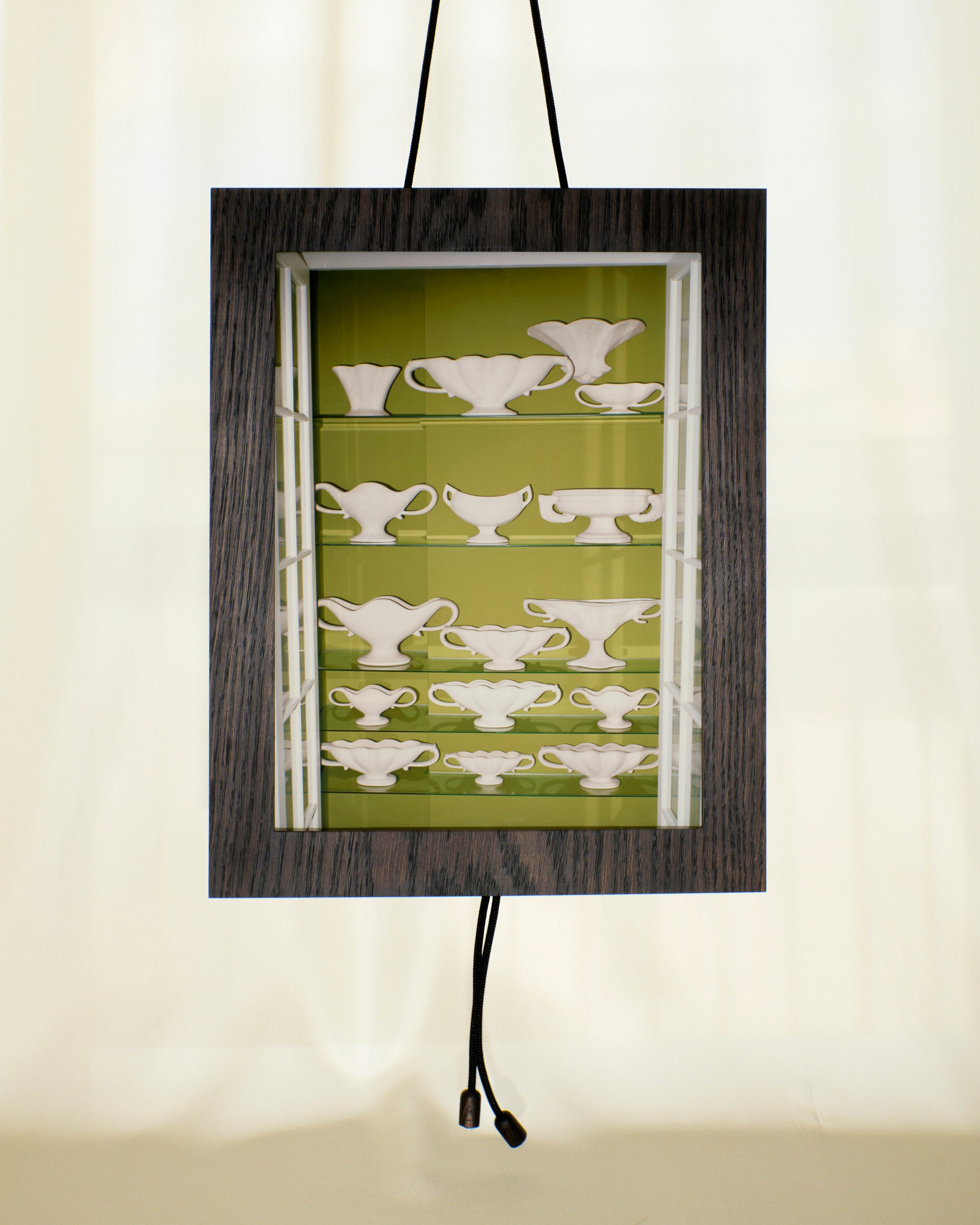 Limited Edition Photography by Matthieu Lavanchy with Silk Cord Frame by Peter Wiesmann by Cassetta | The Oblist