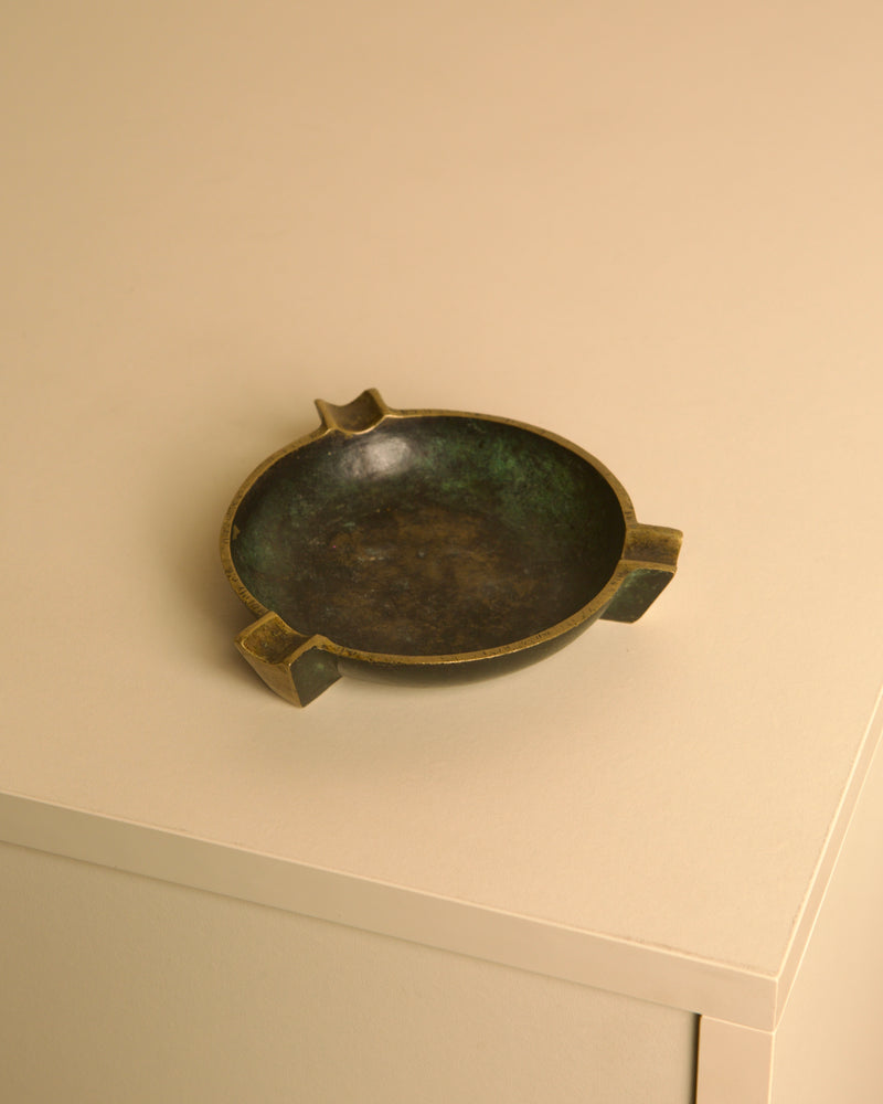 Italian Bronze Ashtray, 1940s by Treaptyque | The Oblist — vintage bronze material