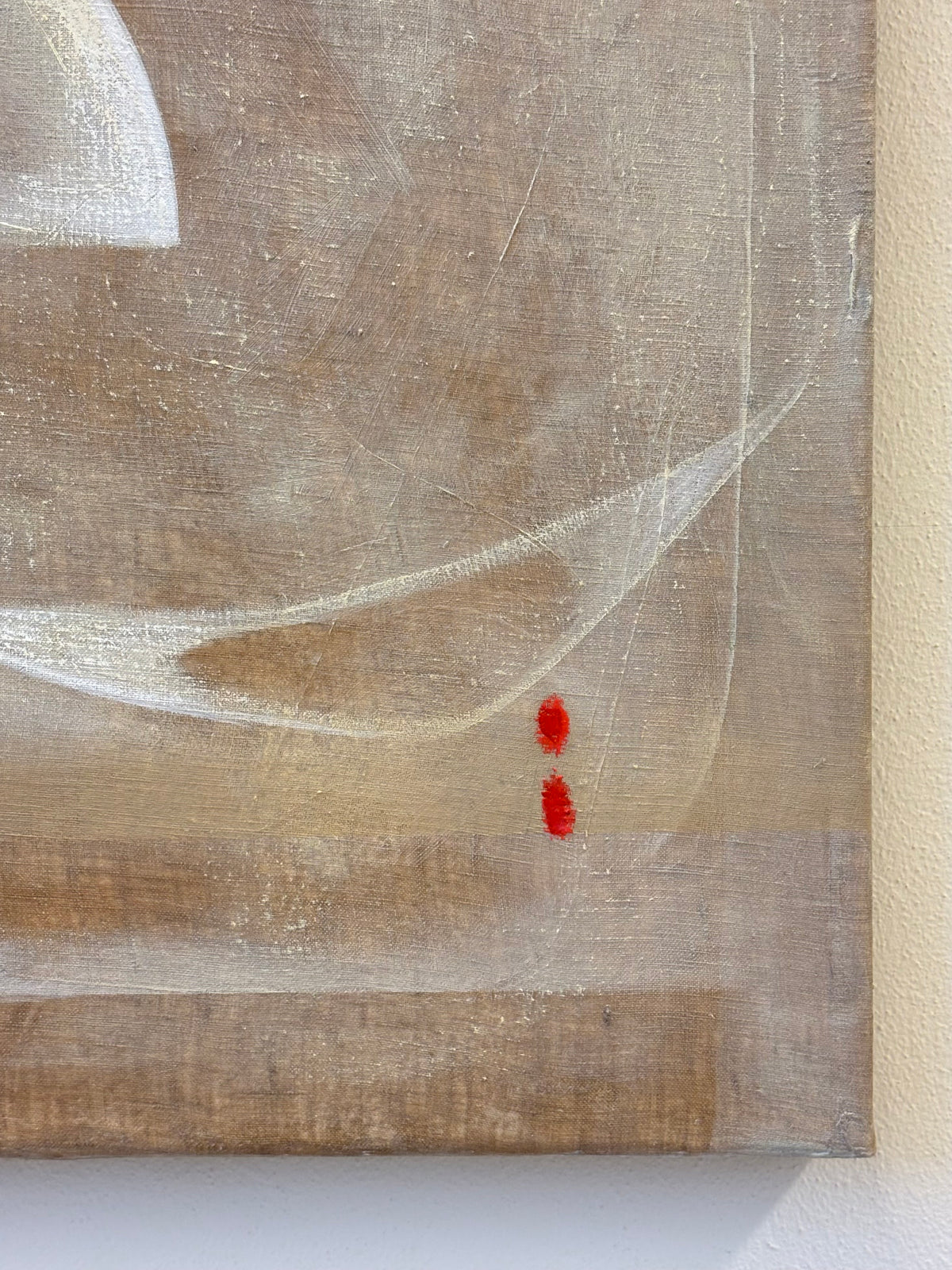'Passage' painting  — side angle
