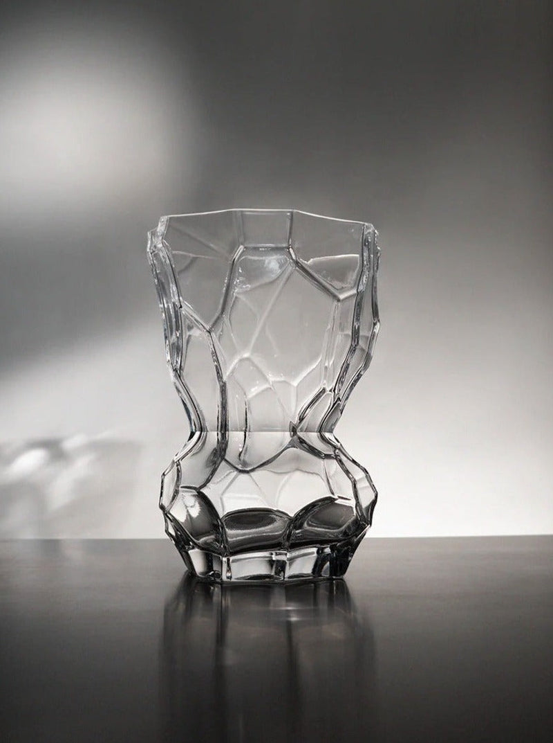Reflection Vase - Clear by Hein Studio | The Oblist — clear glass material