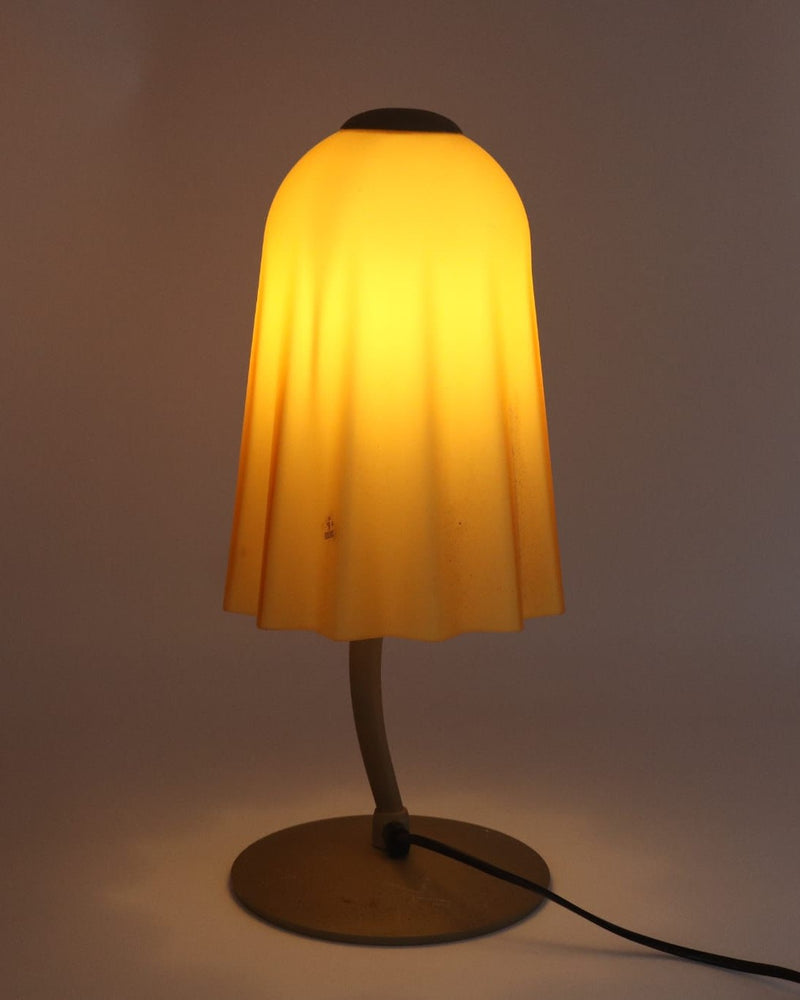 Murano 'Fazzoletto' Opaline Table Lamp by Vetreria LAG – 1980s by Forma Finds | The Oblist — opaline glass, vintage design