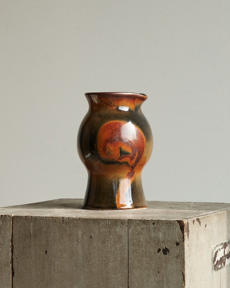 Carl-Harry Stålhane Unique Hand Signed Vase for Rörstrand Sweden 1967 by ORNAMENTUM | The Oblist