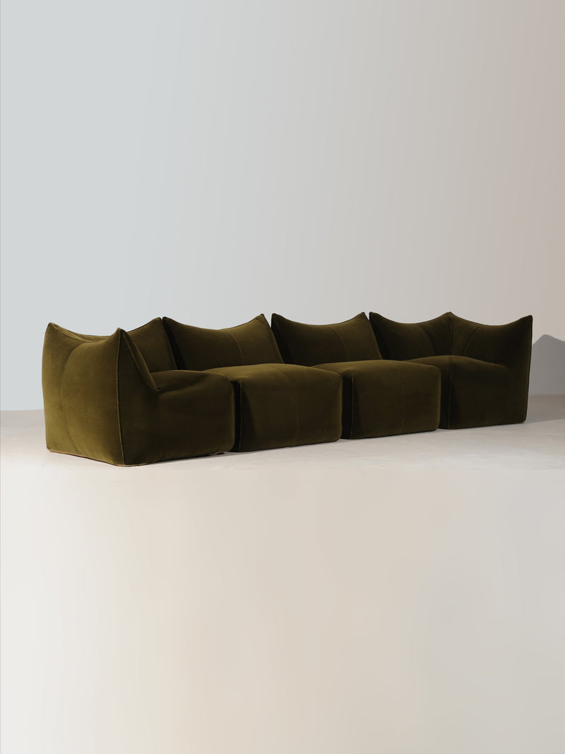 Rare Le Bambole Sectional Sofa by Mario Bellini, Italy 1971 by Rémanence | The Oblist
