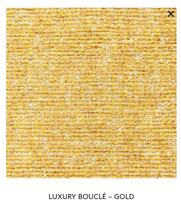 Laurent Pouf - Luxury Bouclé Bamboo & Fringe by RIJD Interior — variant detail