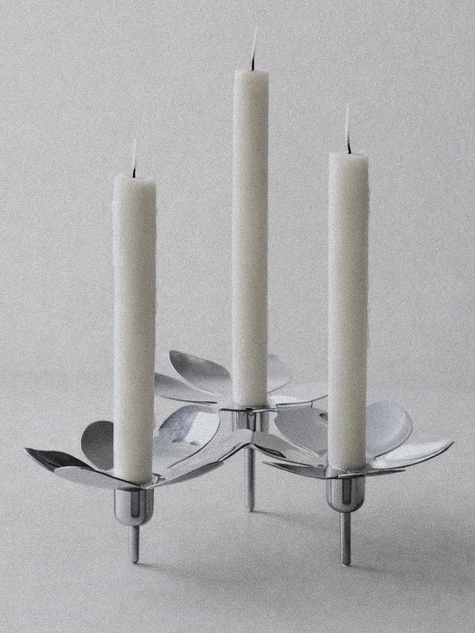 Vintage IKEA Stockholm Daisy Candle Holder (1990s, Sweden) by Blisse | The Oblist