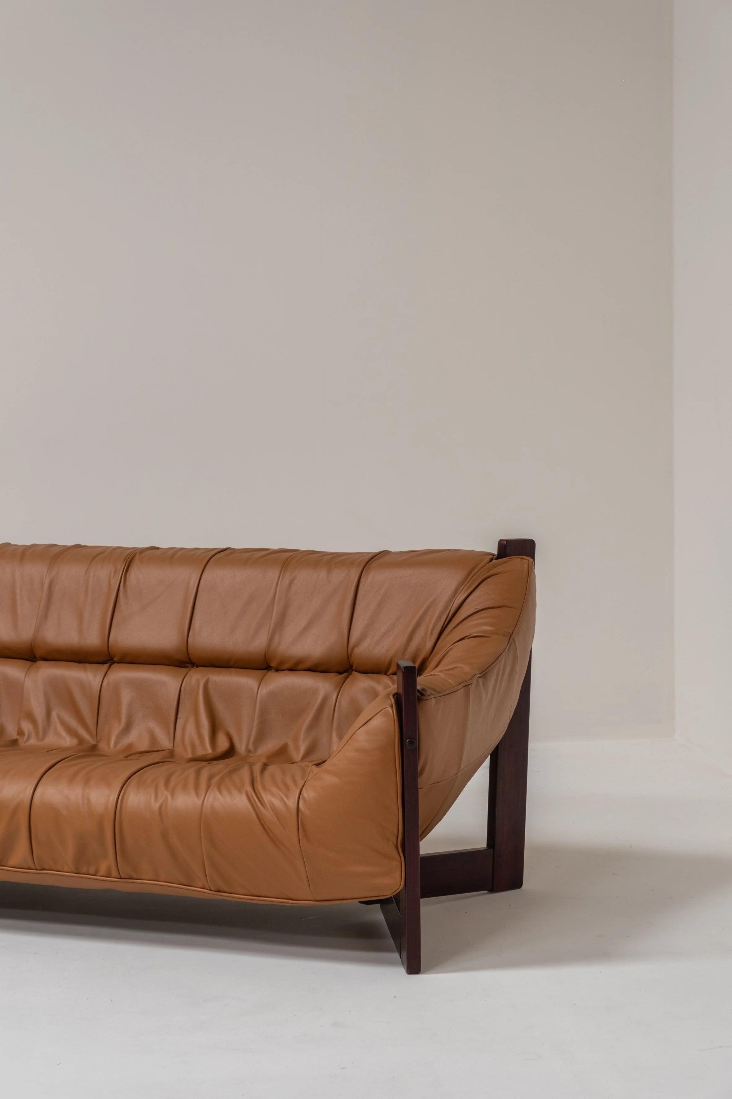 Percival Lafer Sofa, Brazil, 1970s — close-up