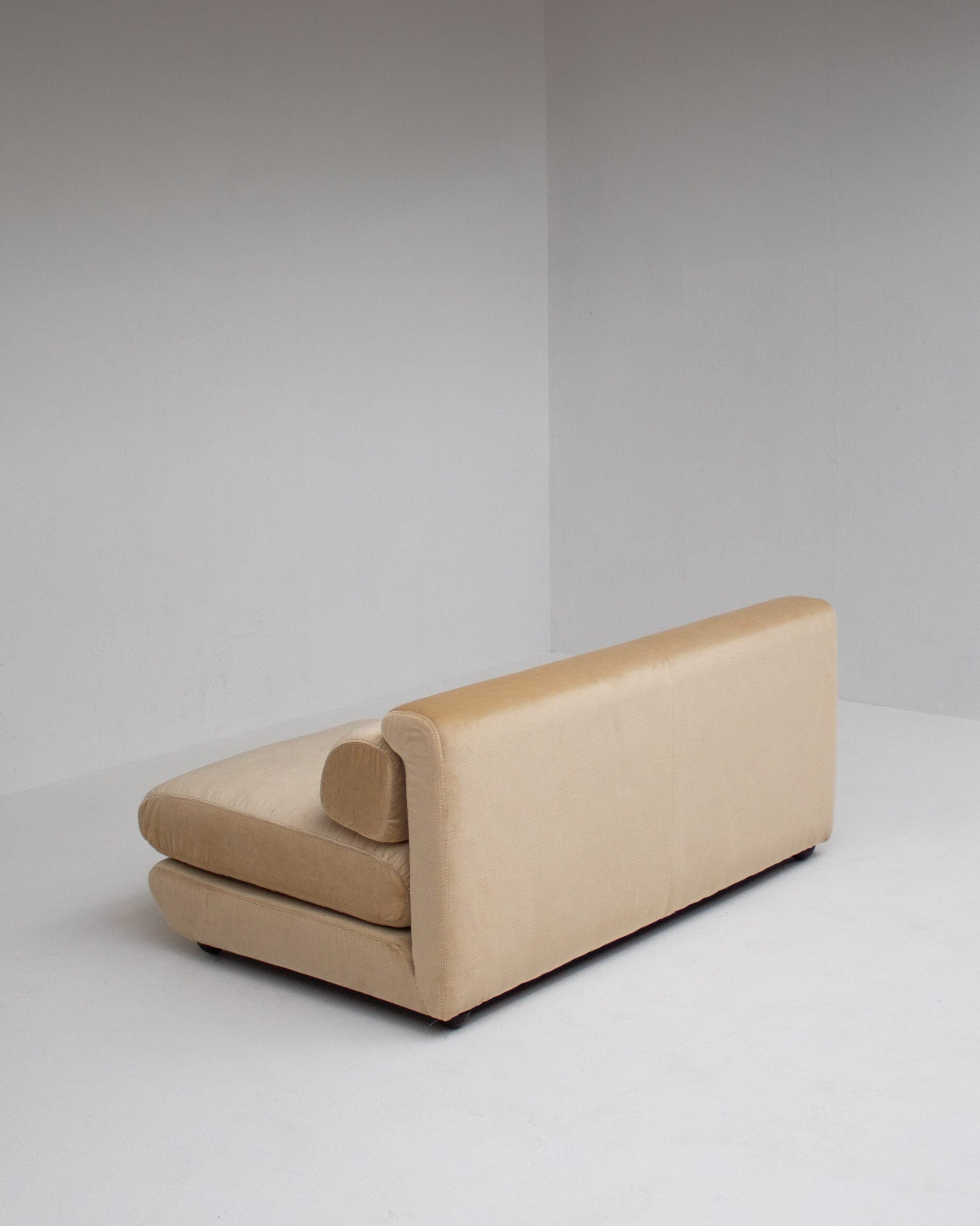 Sofa by Gigi Radice in Beige Velvet