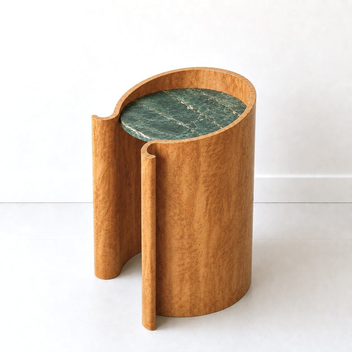 Volute Side Table — detail view