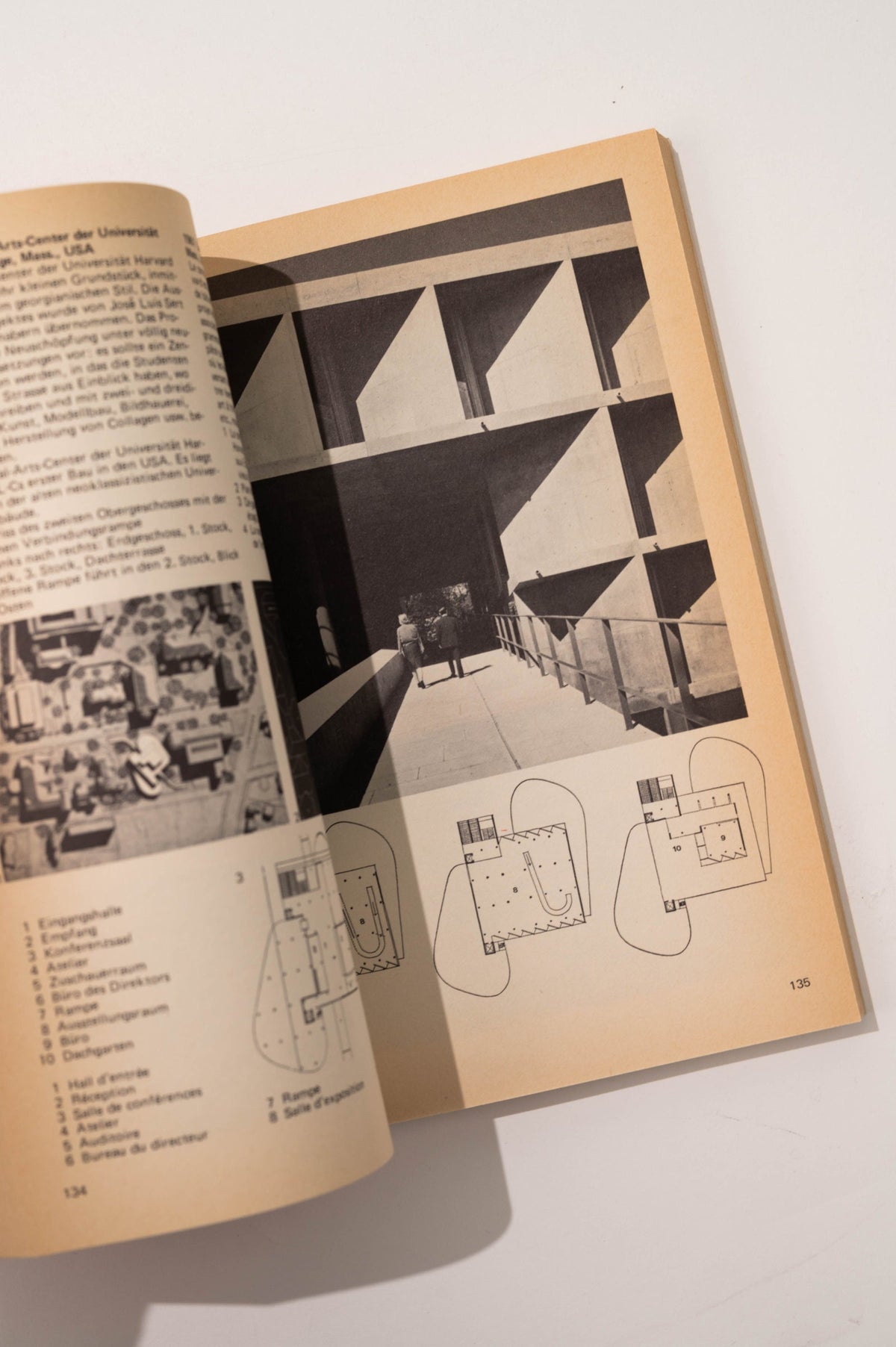 Le Corbusier Studio Paperback, 1979 Architecture and Interiors Book — side angle