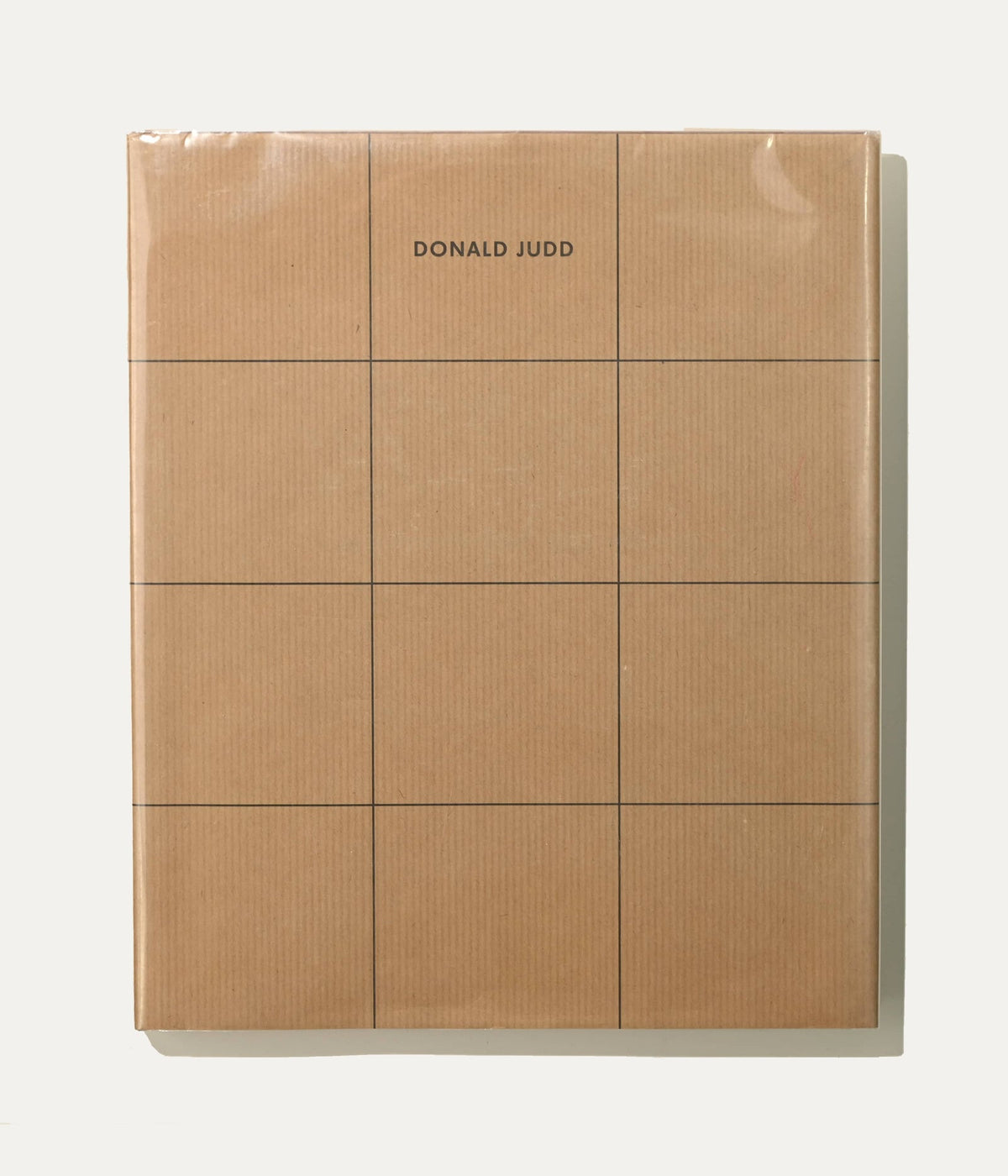Donald Judd Furniture Retrospective (hardcover), Museum Boymans-von Beuningen, 1993 Book by ARCHIVISM
