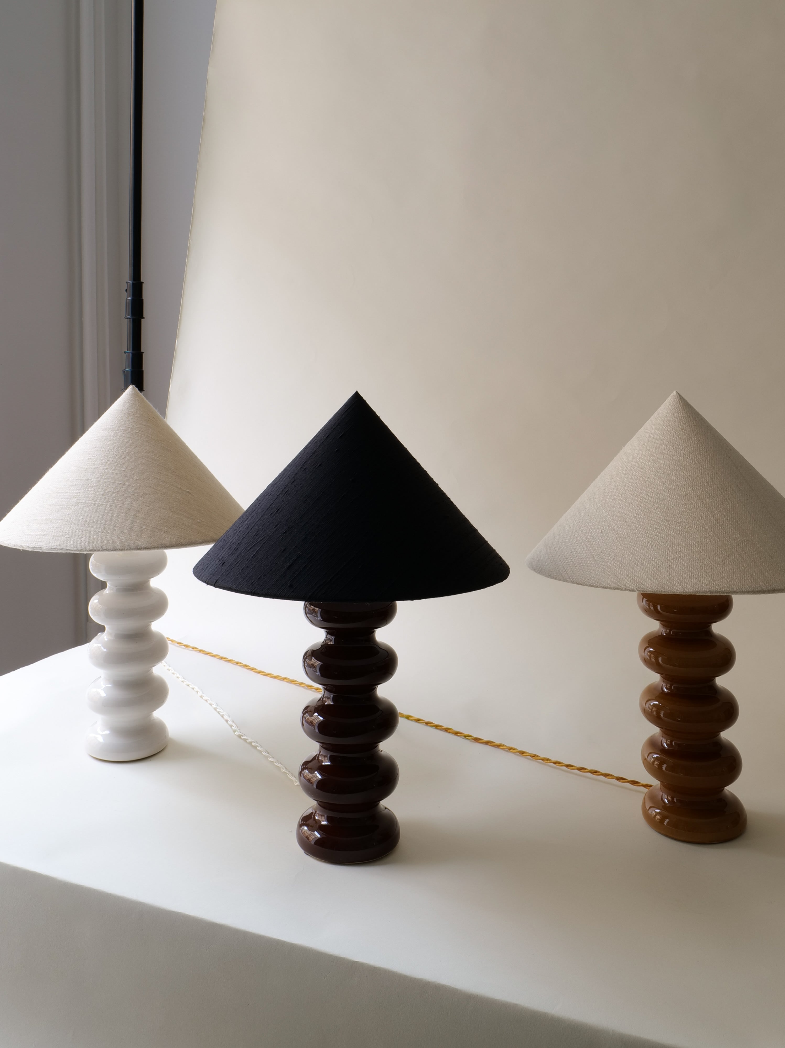 Vintage Table Lamps in Ceramic - Sculptural Collection