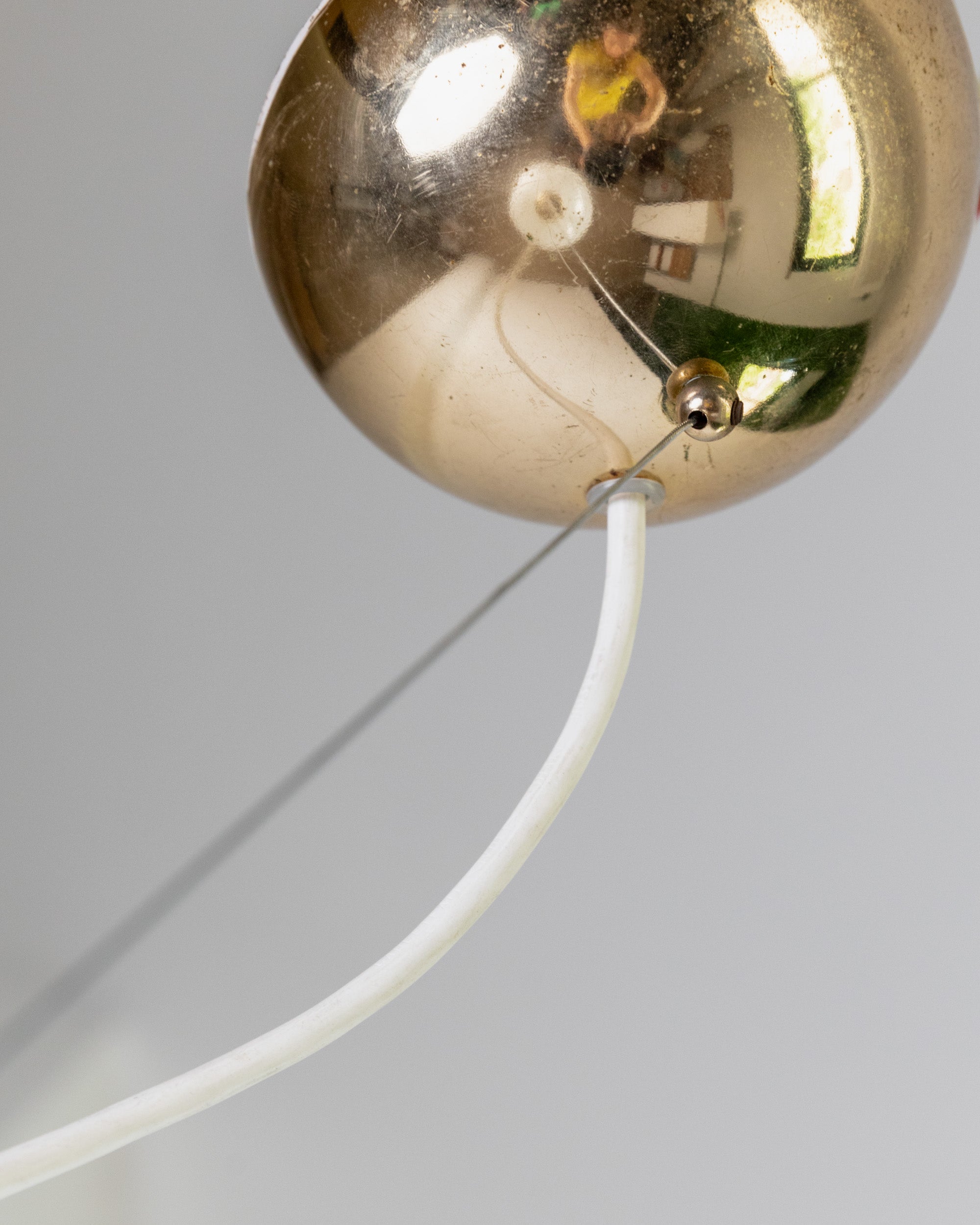 Murano Glass Ceiling Lamp, Italy 60s