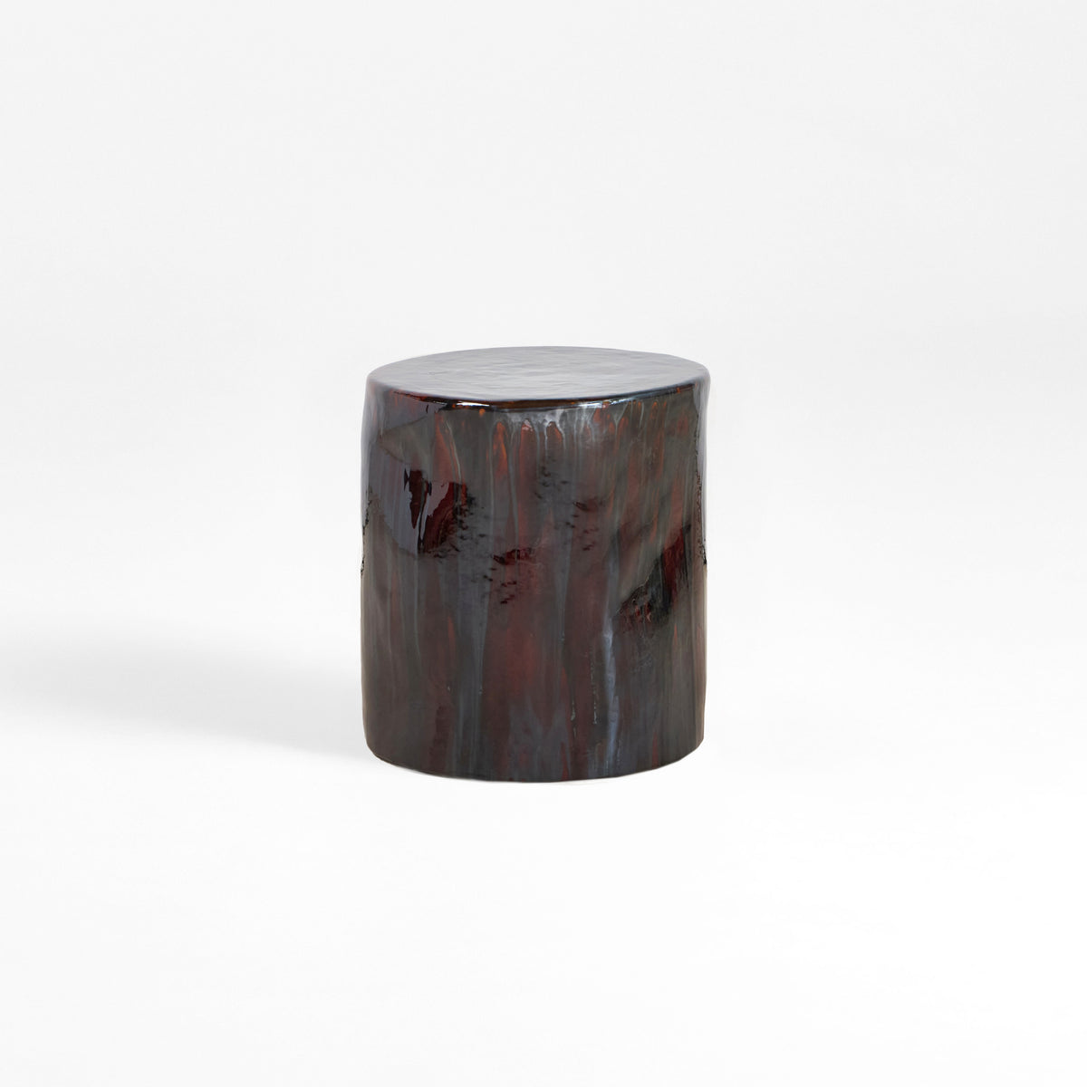 artisanal Ceramic Side Table (small) — in context