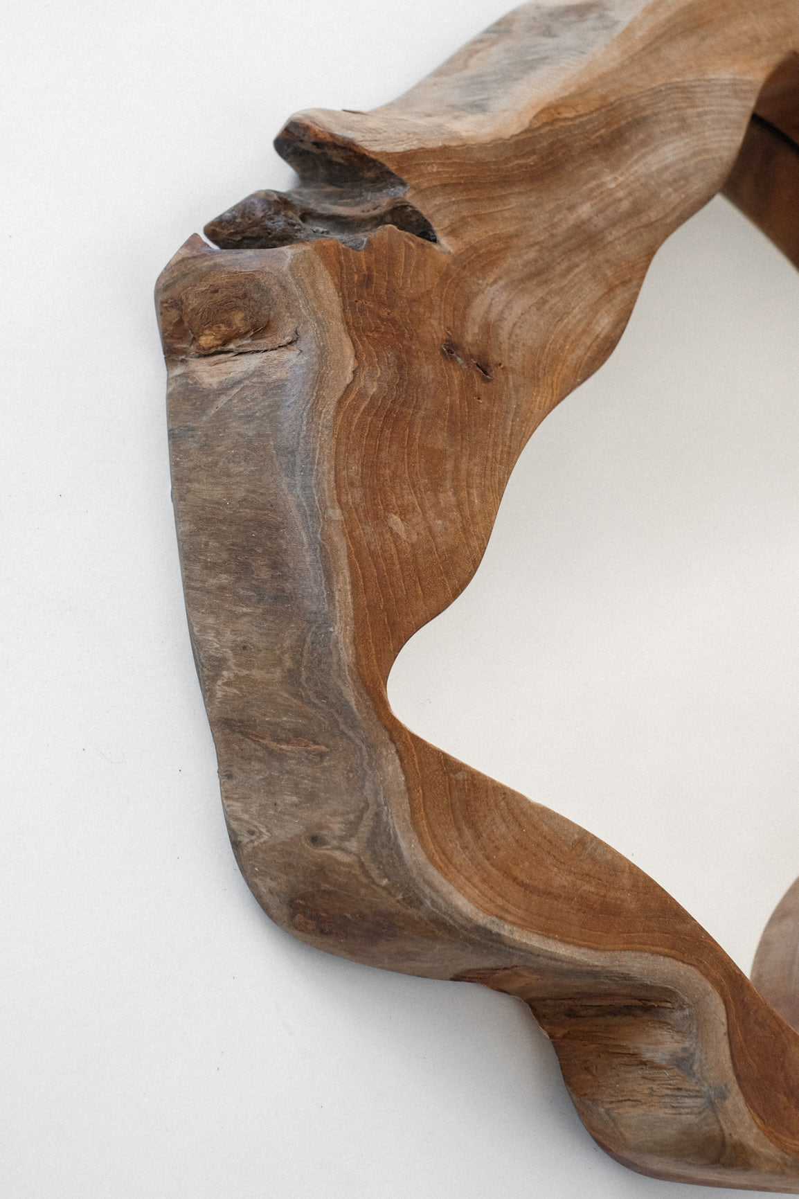 Rustic Edge Accent Mirror — alternate view