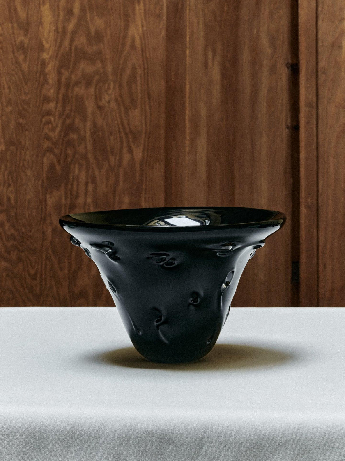 S.R. VINTAGE BOWL DECO BLACK by Louise Roe | The Oblist