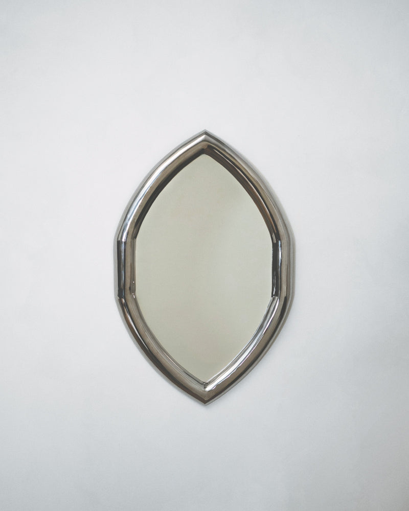 Iris Mirror - Titanium by Hein Studio | The Oblist — titanium frame, modern design