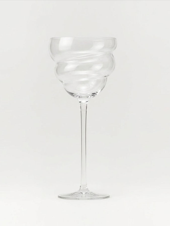 Paguro Wine Glass Transparent  by Ylaria Pavone | The Oblist