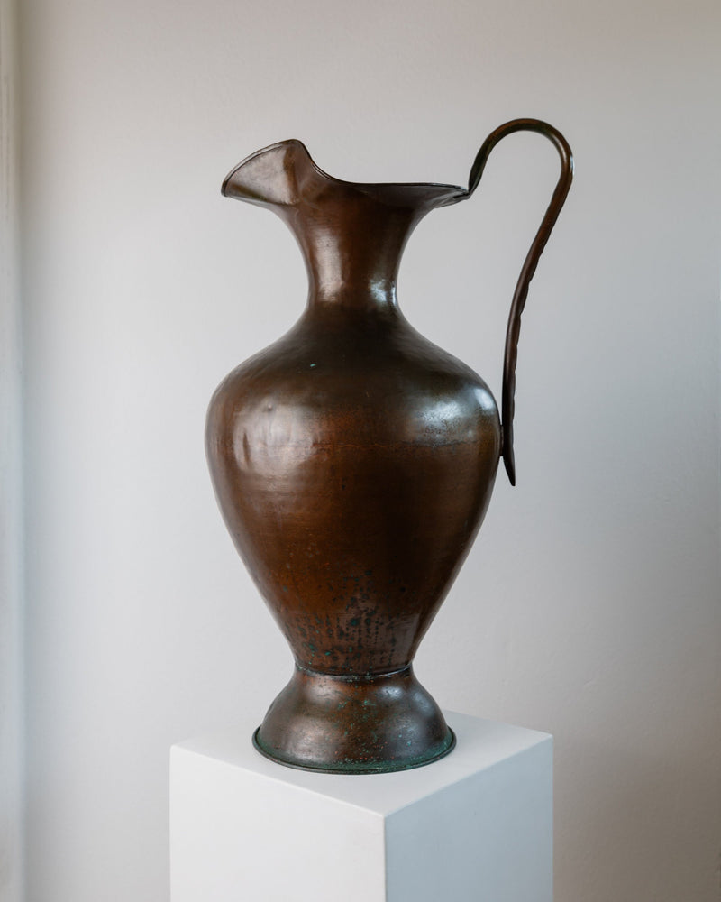 Copper Vase, Italy 1940s by Bottega Jacobs | The Oblist — handcrafted copper design