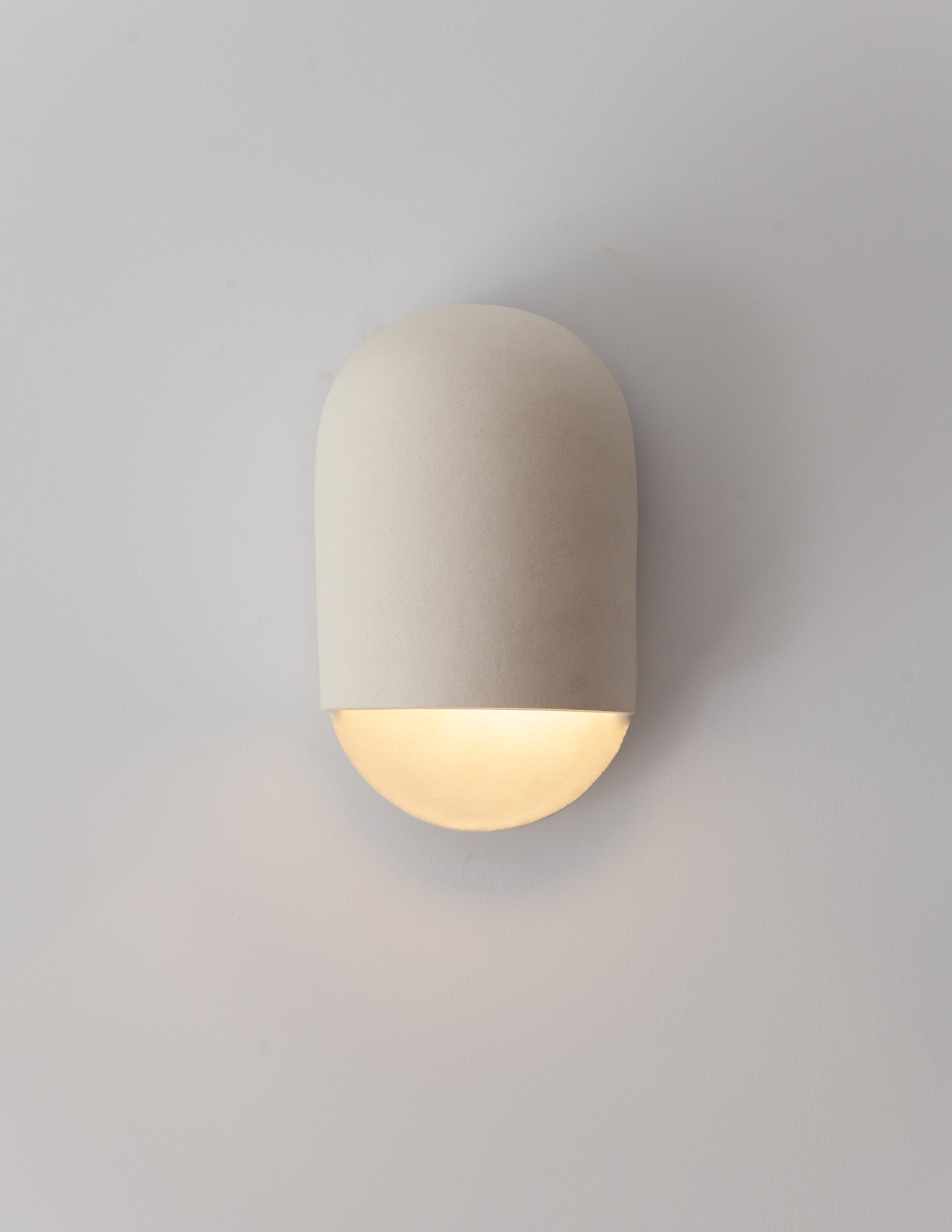 Tera Sconce Glazed — alternate view