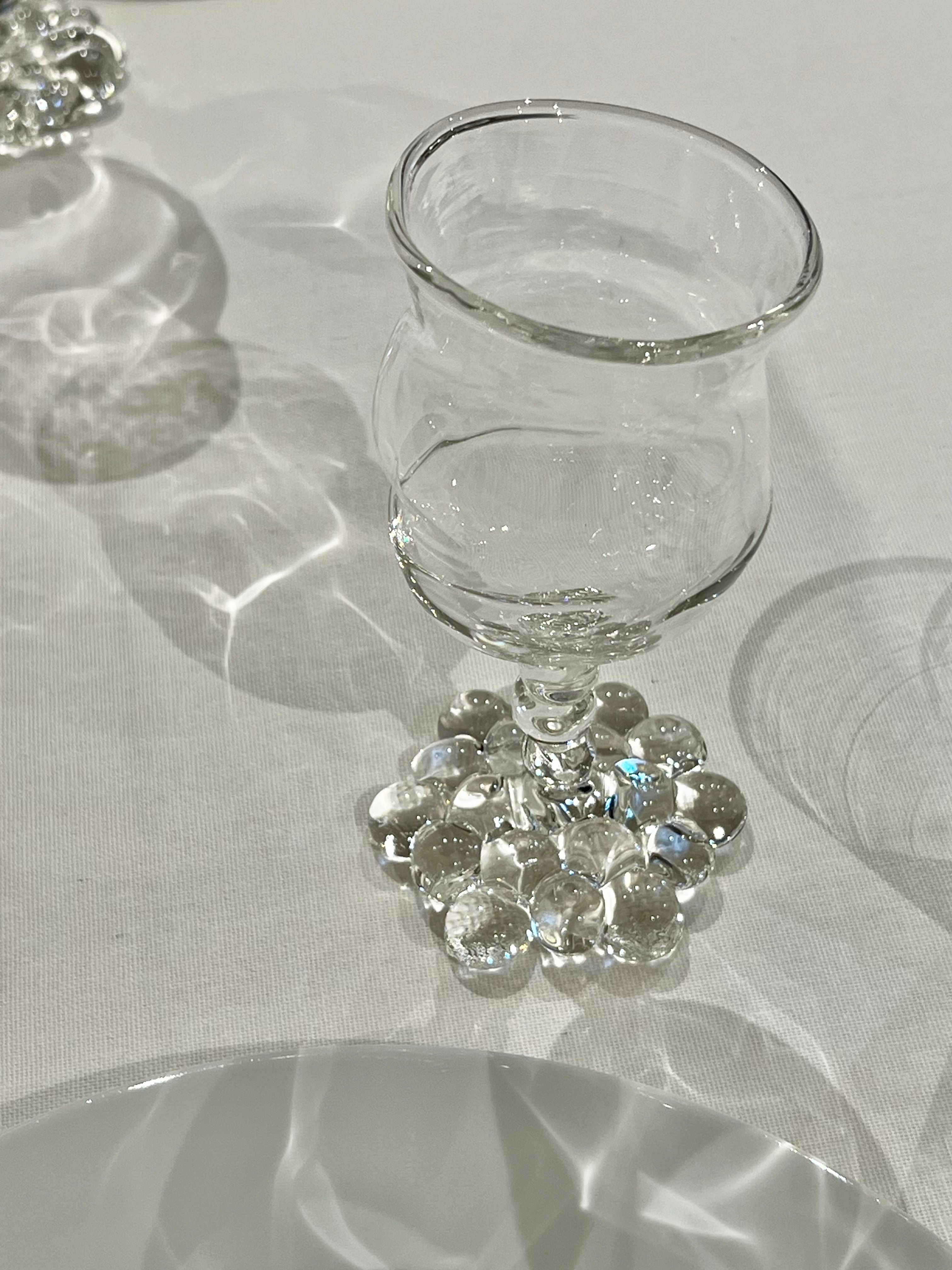 Mouthblown Wine Glass Set of Two — close-up