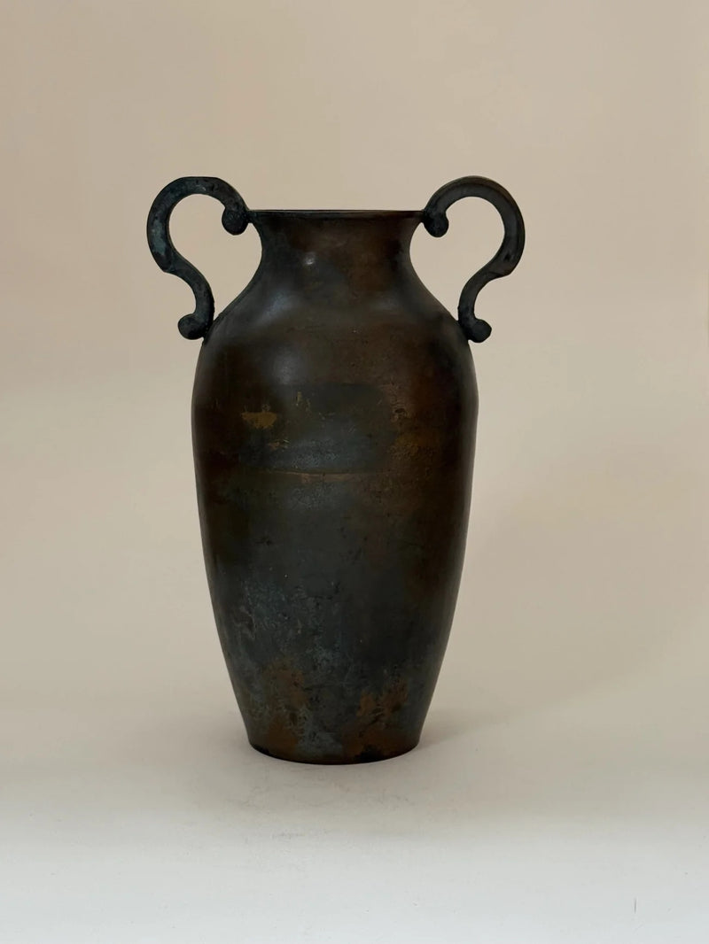 Bronze Amphora Vase by Galerie Storm | The Oblist — handcrafted bronze material