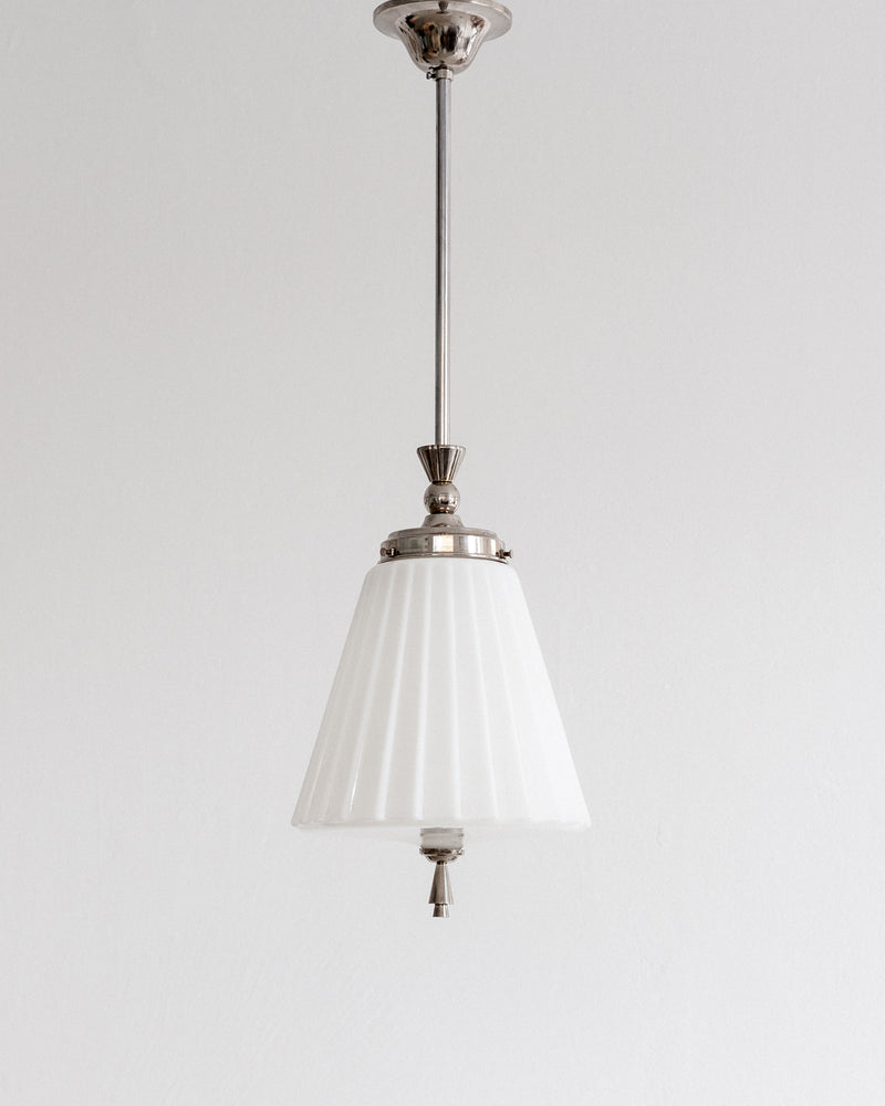 Art Deco Pendant Light by Böhlmarks, Sweden, 1920s-30s by Spigel | The Oblist