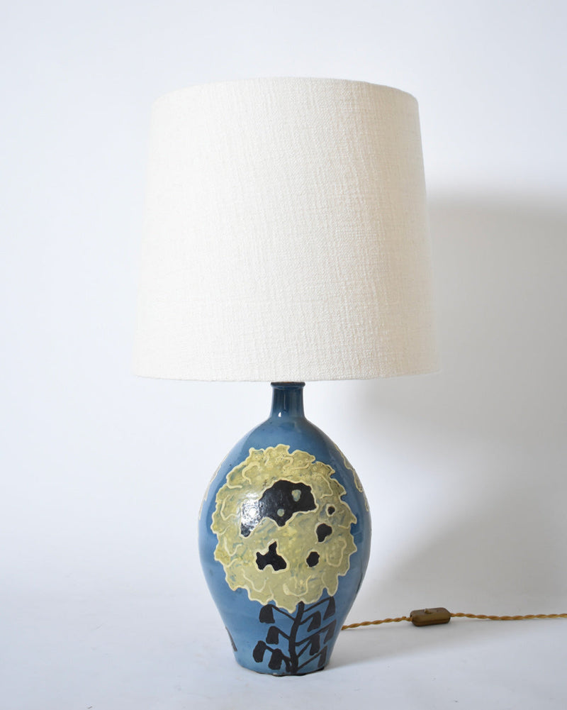 Simonot Ceramic Lamp, 1940s by Barracuda Interiors | The Oblist