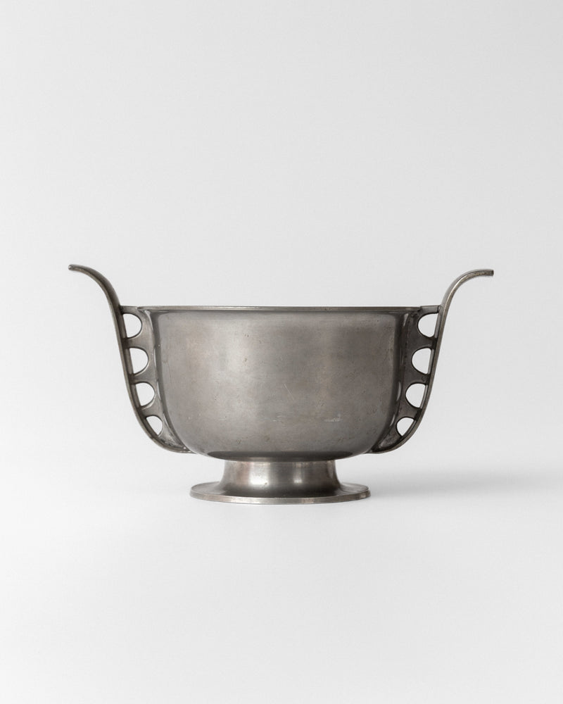 Art Deco Pewter Bowl by Edvin Ollers | The Oblist — handcrafted pewter, vintage design