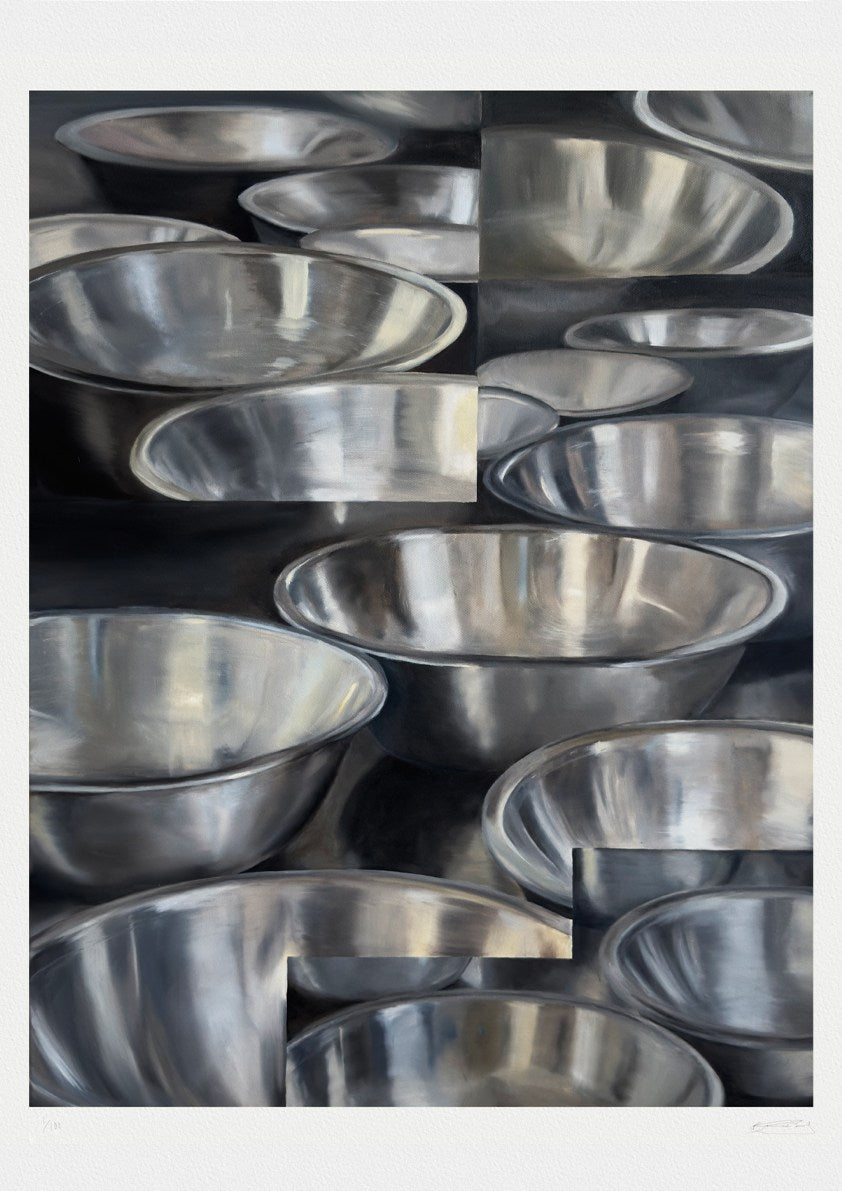 'Bowls.jpeg' Giclée Print — detail view