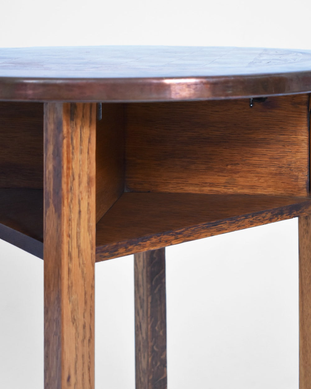 Viennese Secession Pedestal Table, 1910s.