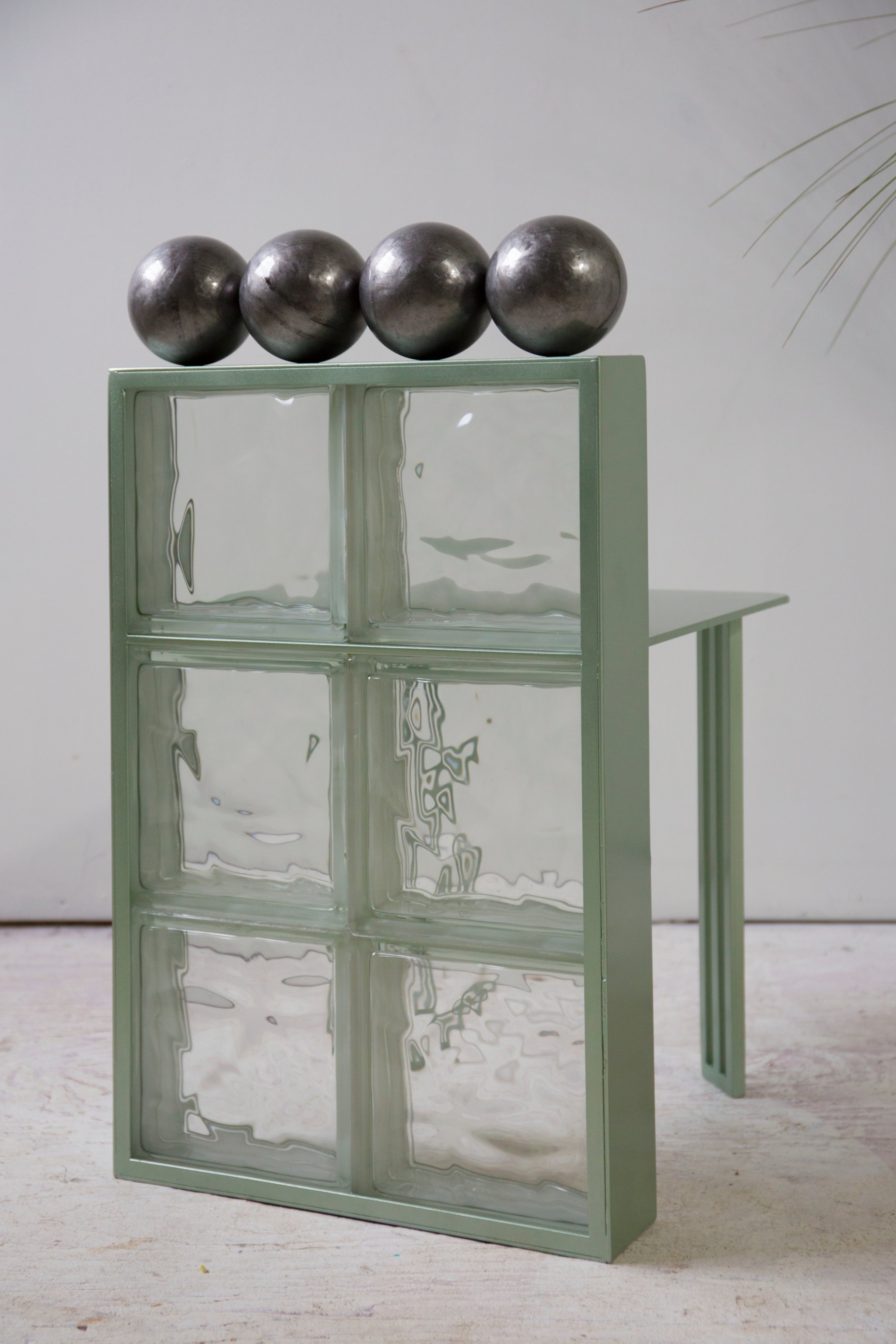 Radiant Bollard Chair — close-up
