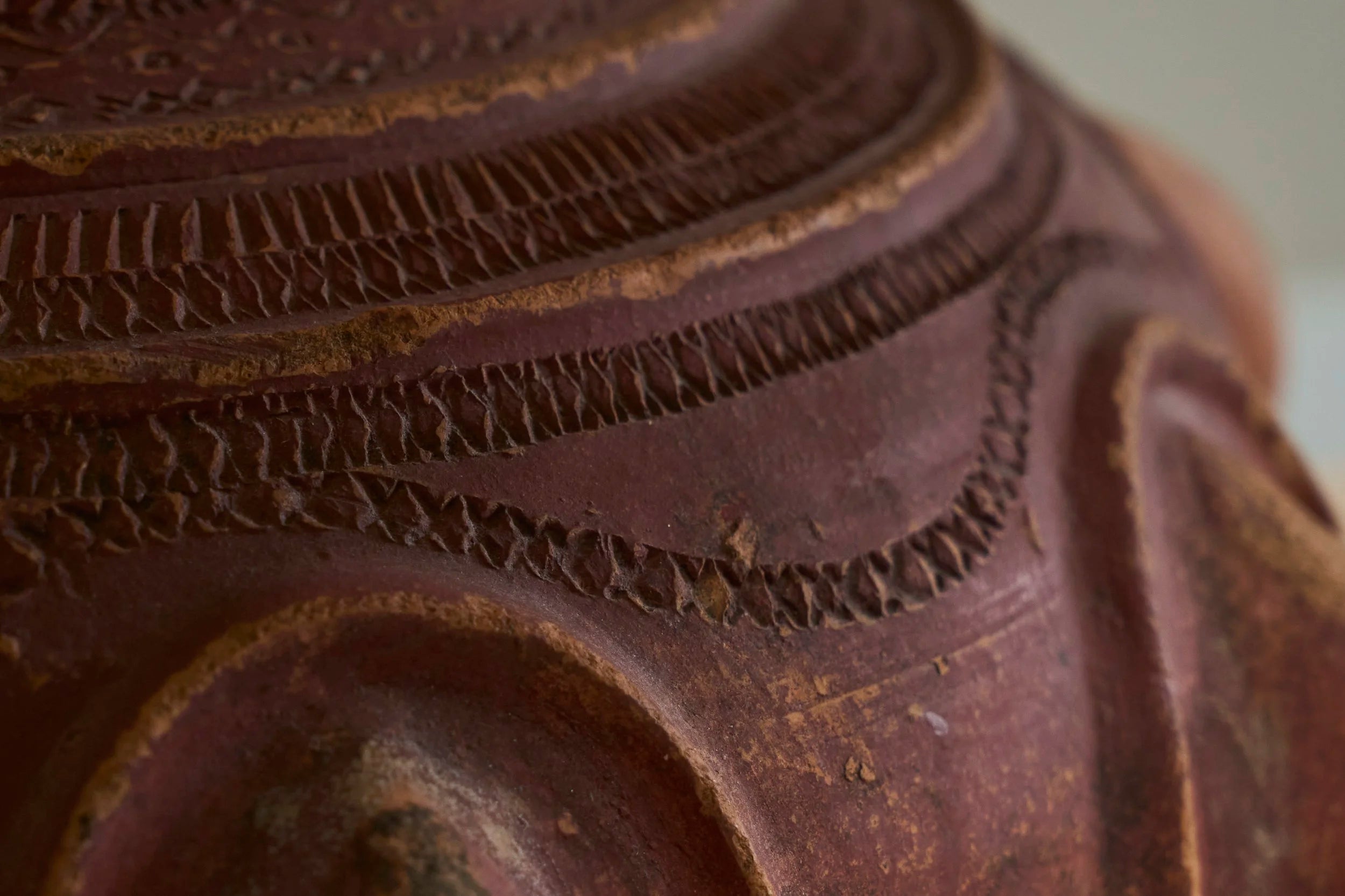 Monumental Wabi Sabi Style Studio Pottery Table Lamp — additional view