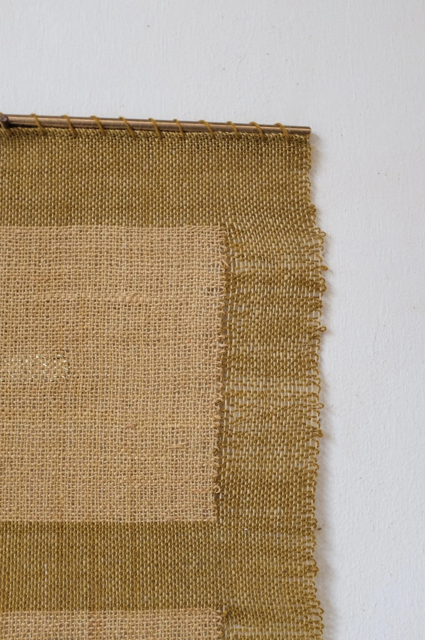 Lucent II - Woven Wall Hanging — detail view