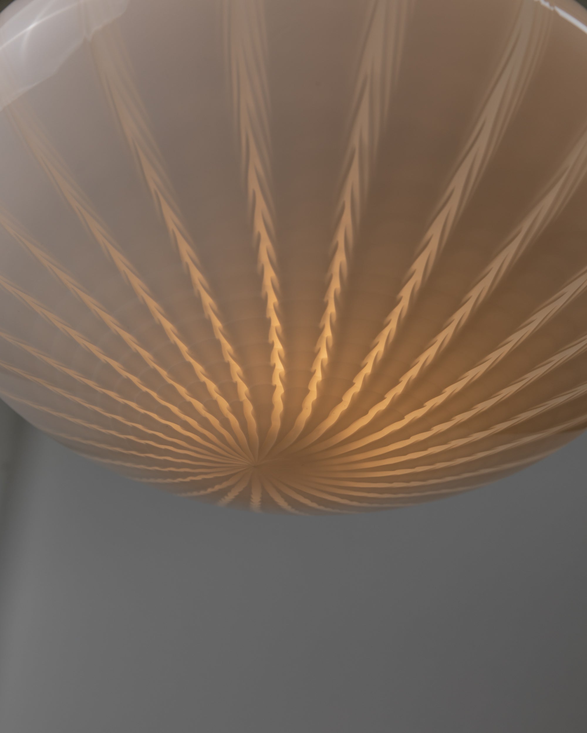 Murano Glass Ceiling Lamp, Italy 60s