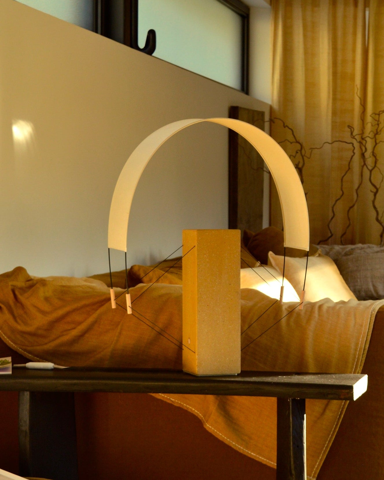 Lumia - Raw Clay Table Lamp