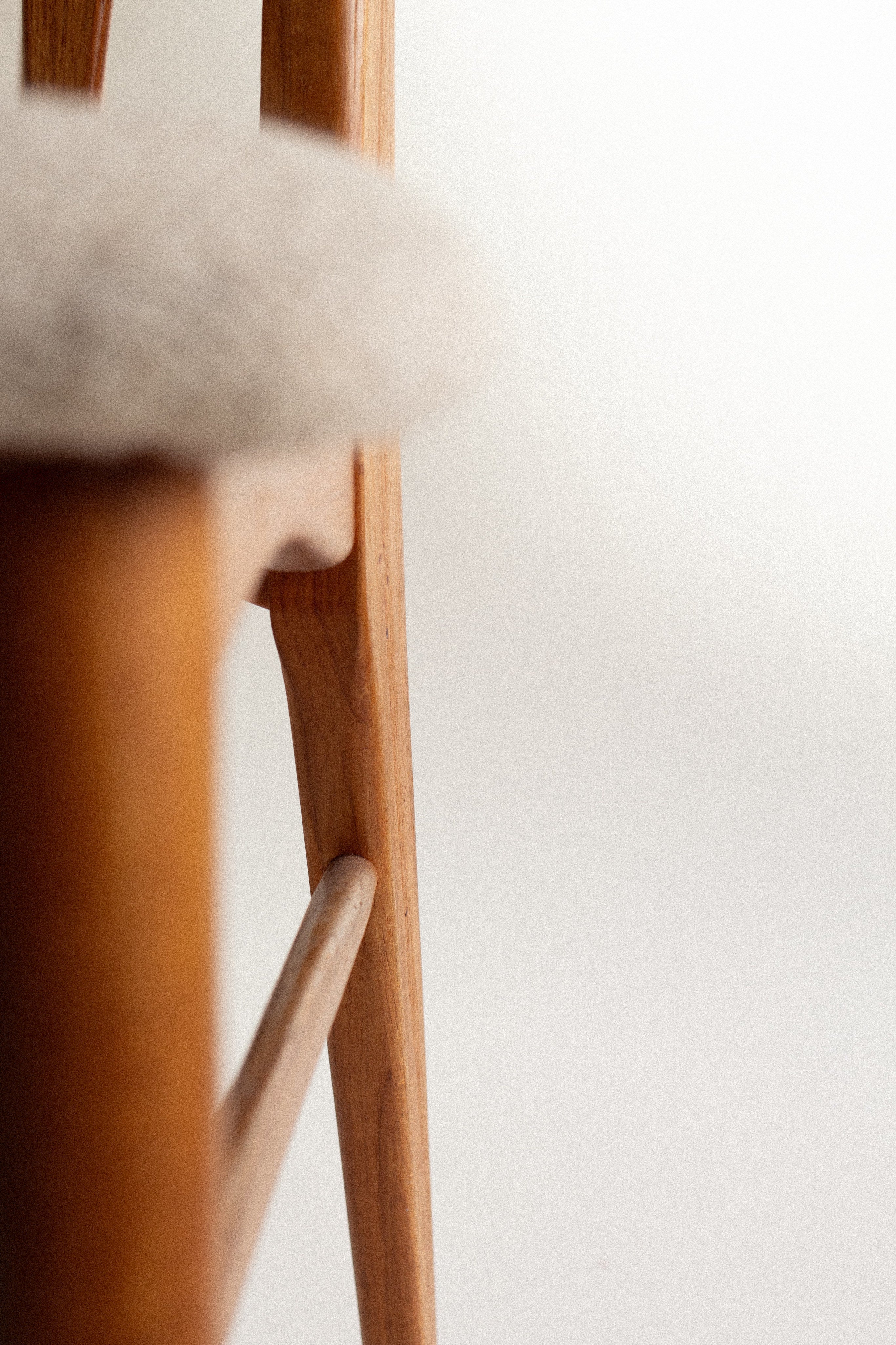 Eva Dining Chairs by Niels Koefoed for Hornslet Møbelfabrik, 1960s, Set of 5 — close-up