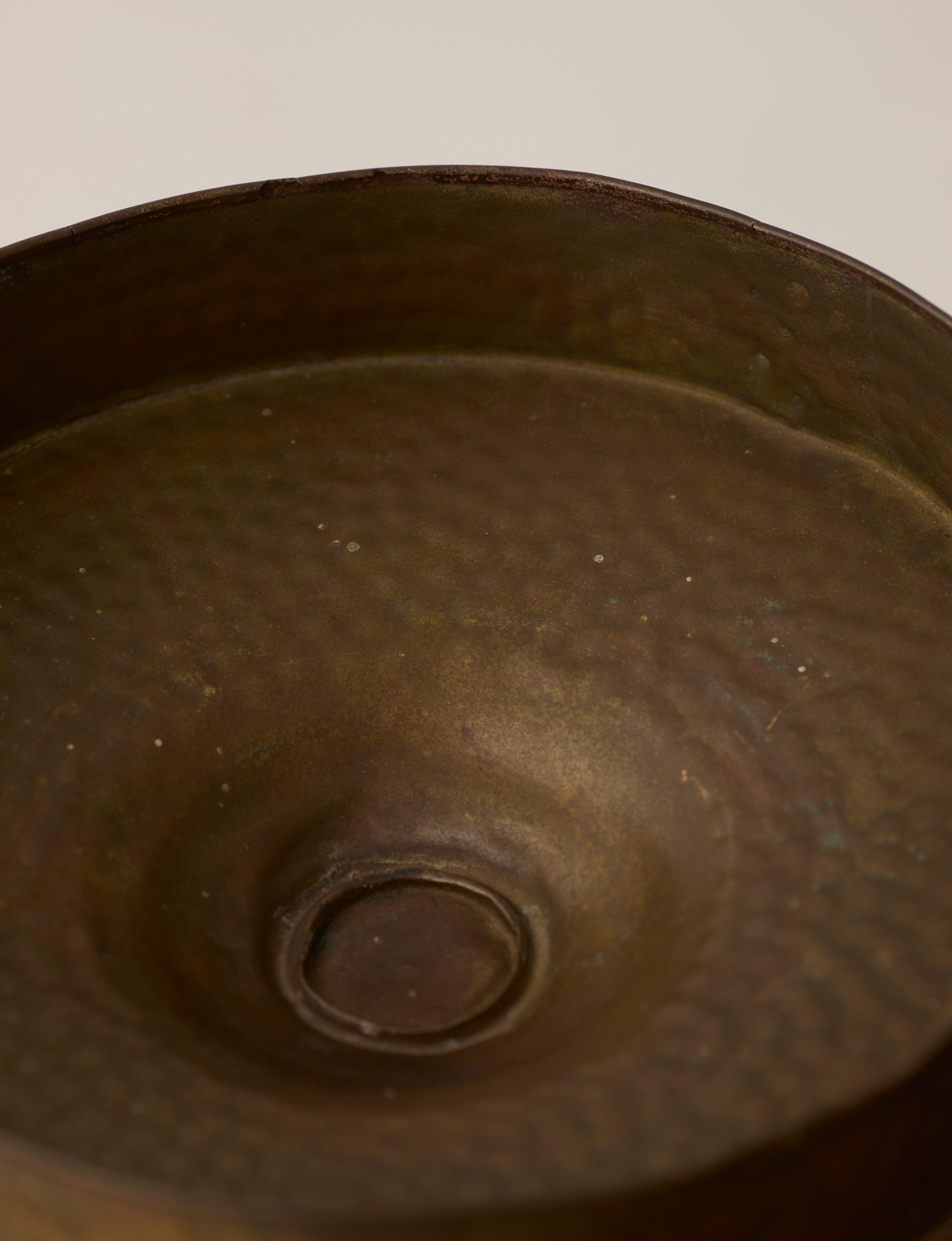 Coupe sur Piédestal en Métal