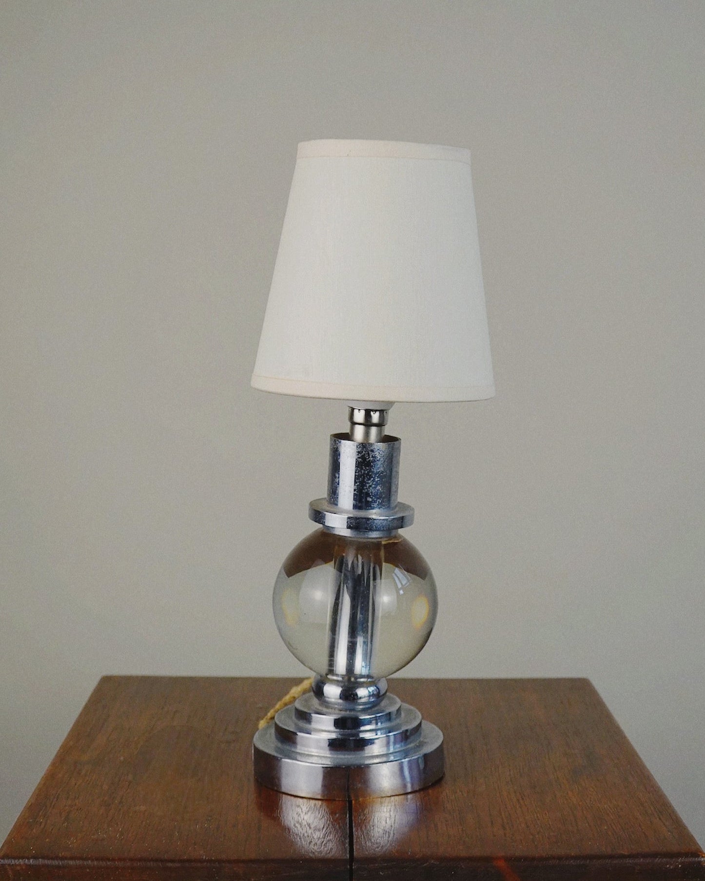 Table Lamp Attributed to Jacques Adnet by Myakin | The Oblist