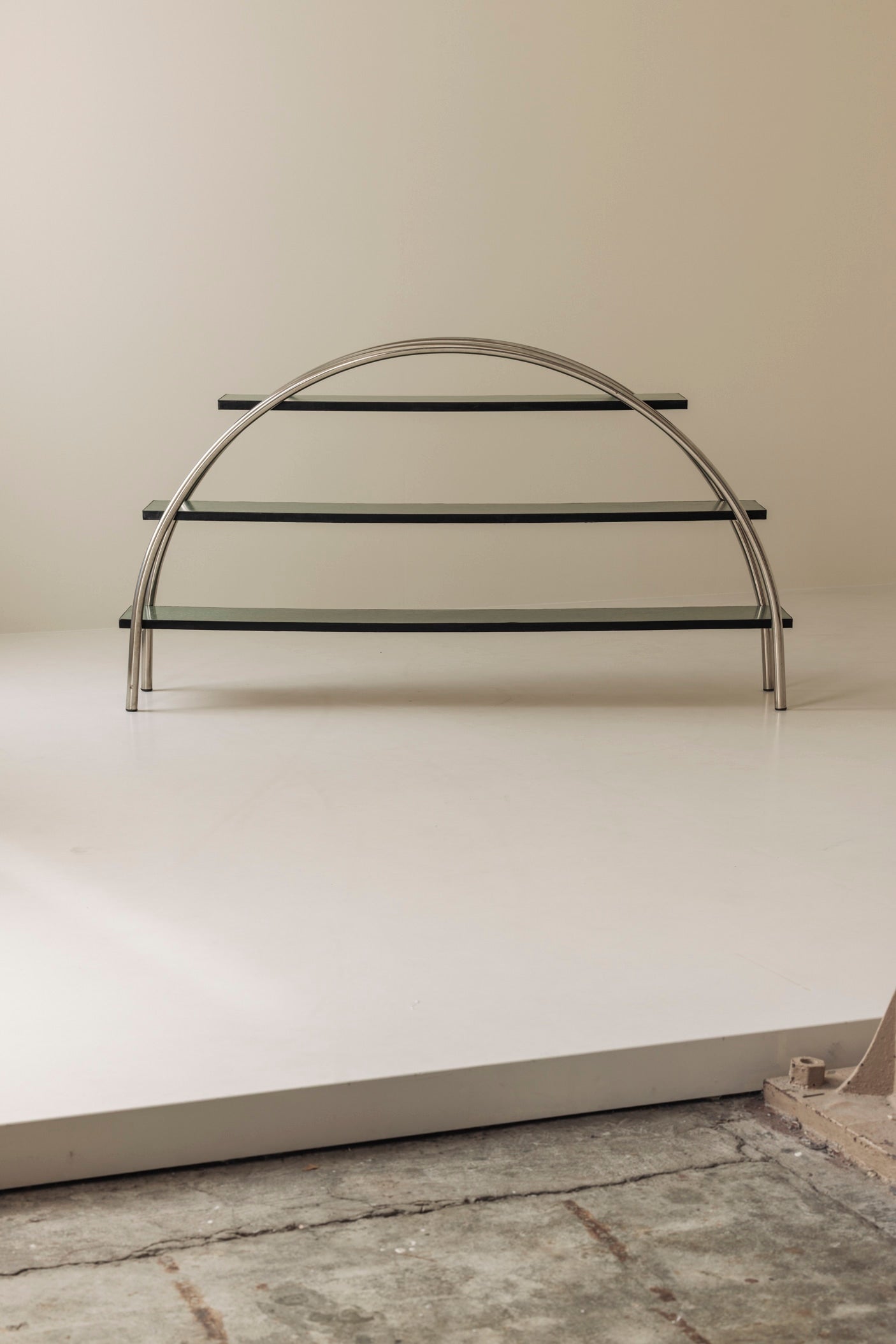 Modernist Vintage Shelving Unit, France, 1970s — view 10