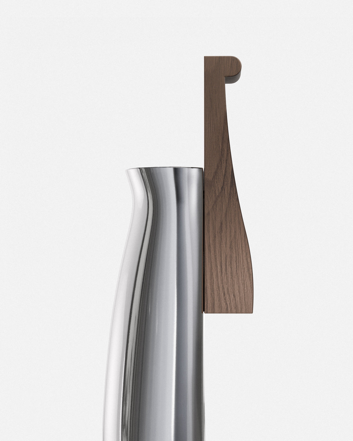 Bron-Ir-Or, Eric Jourdan, 1991 - Vase in Cast Aluminium. — alternate view