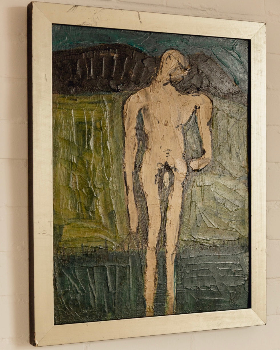 Nude Portrait Oil Painting — alternate view